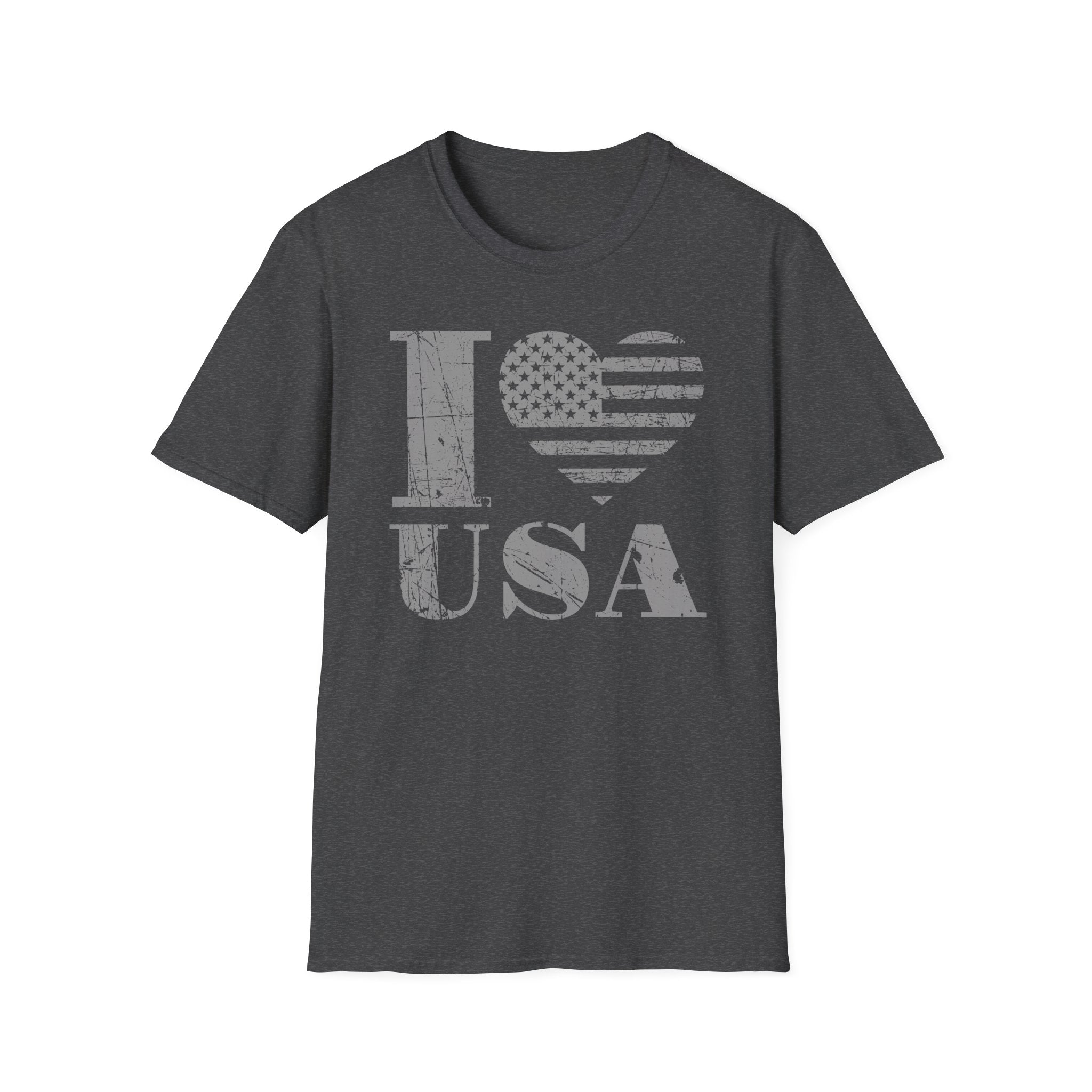 I ❤ USA 1-color Vintage Tee
