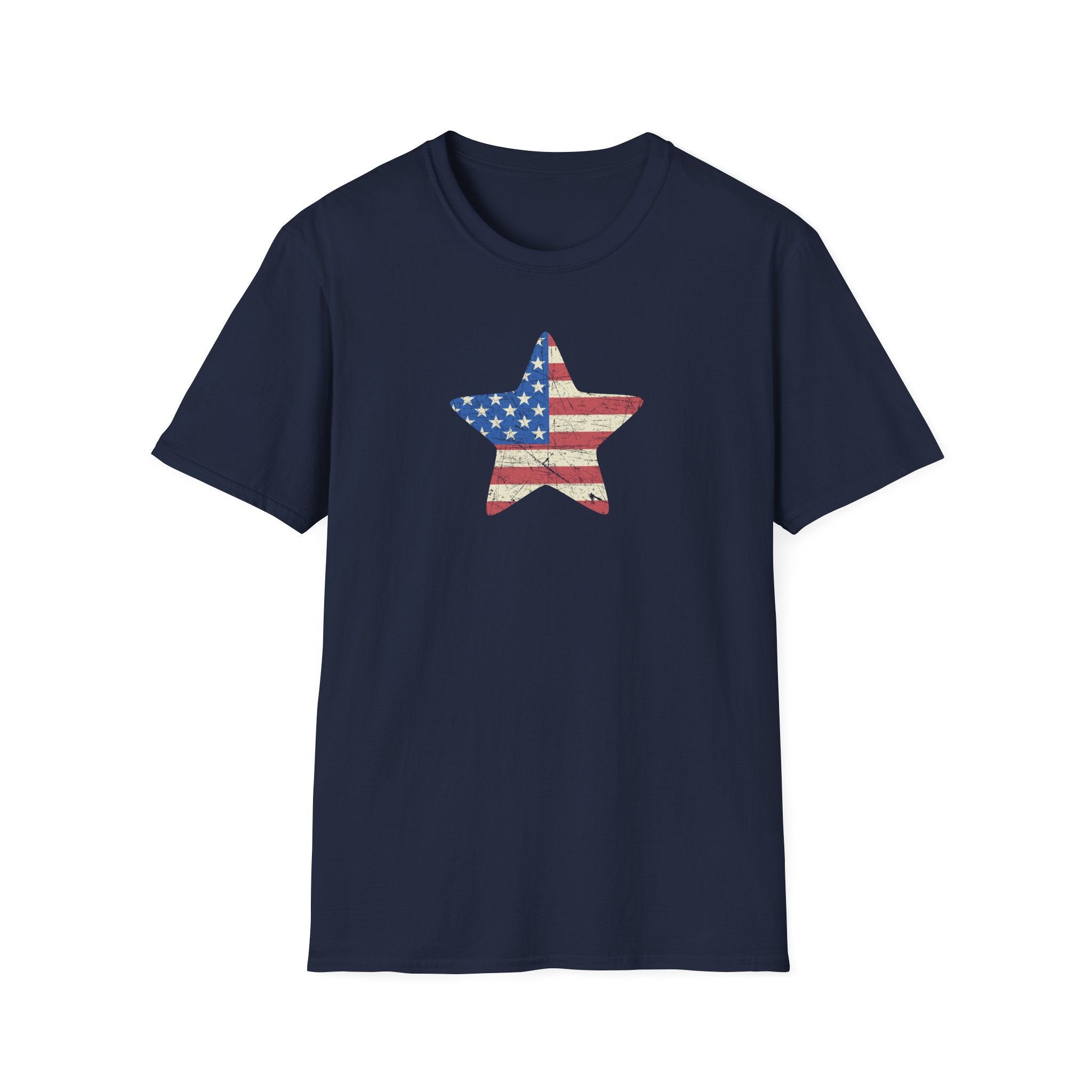 Flag Star Vintage Tee