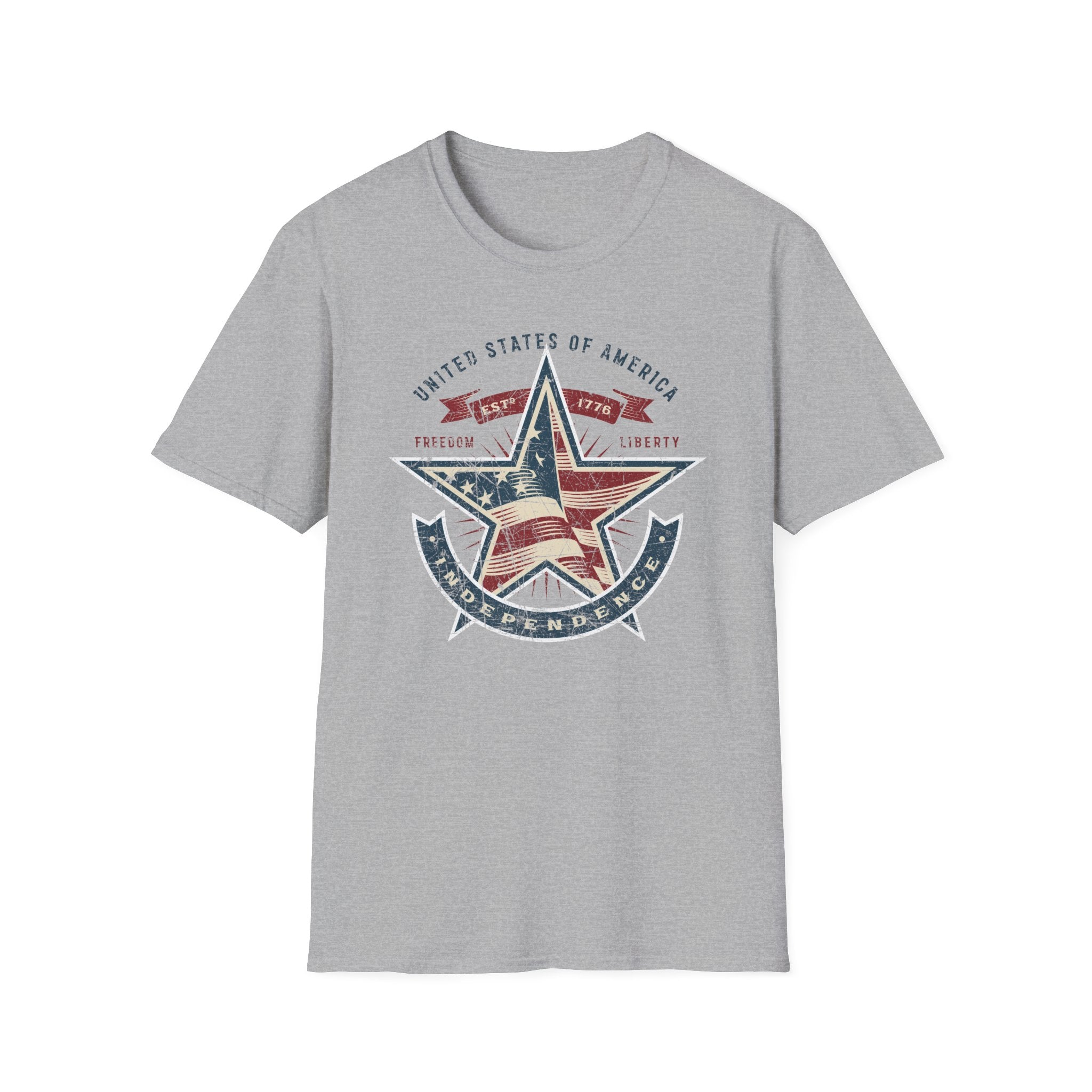 USA Star Vintage Tee