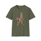 American Flag Bigfoot Tee