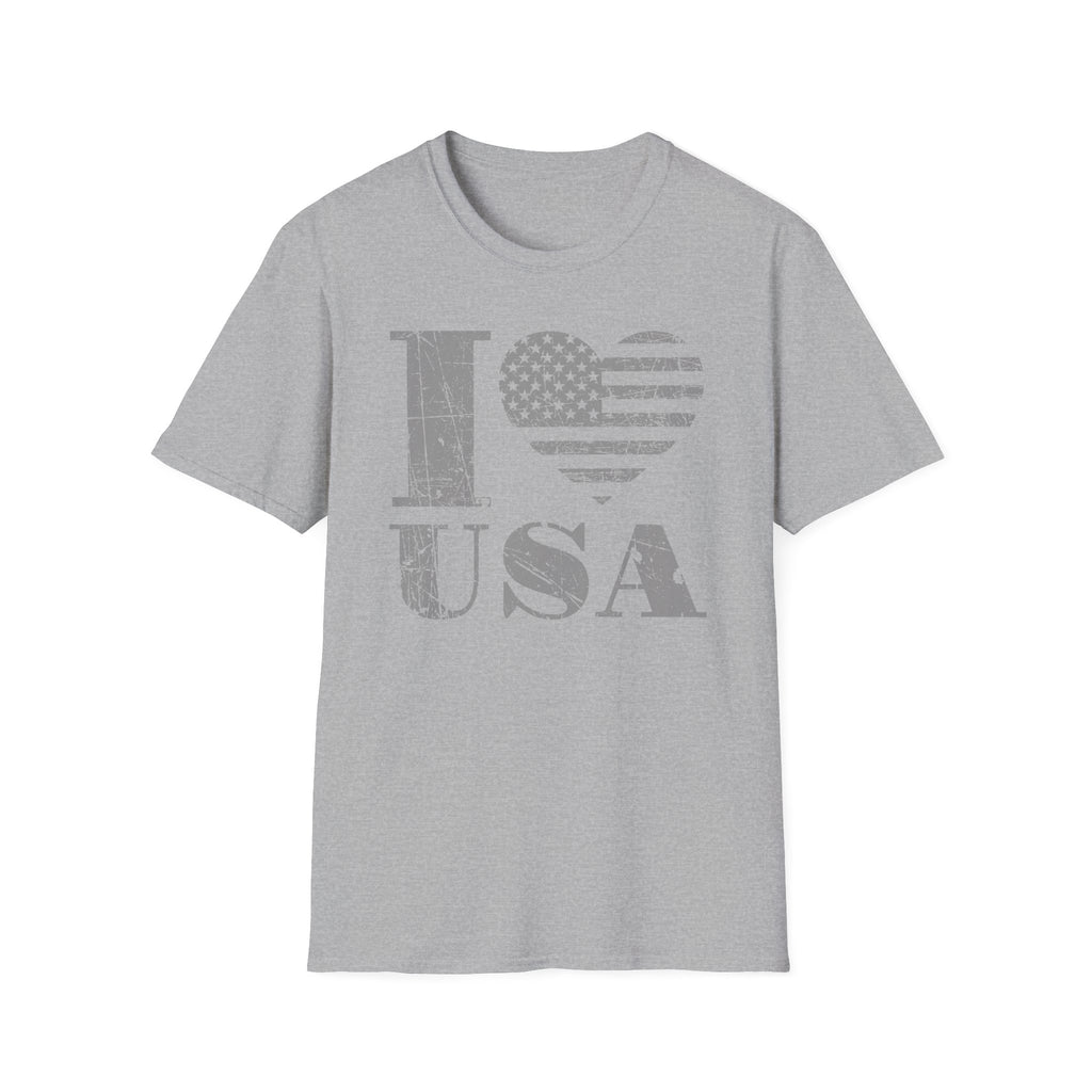 I ❤ USA 1-color Vintage Tee
