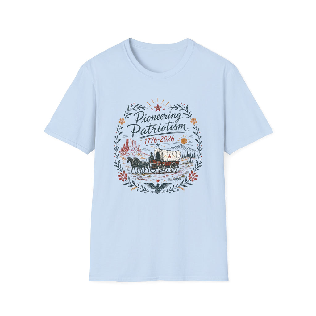 "Pioneering Patriotism" Vintage Folk Tee