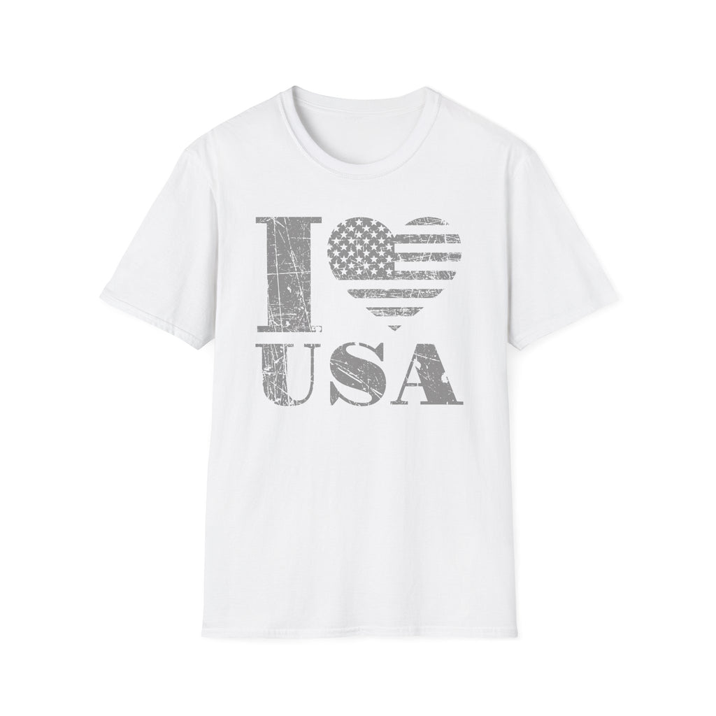I ❤ USA 1-color Vintage Tee