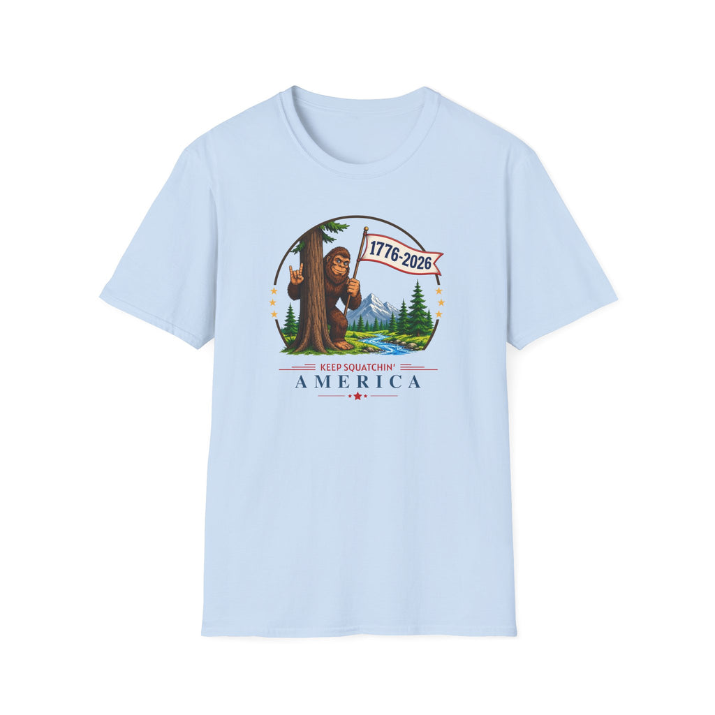 "Keep Squatching America" Tee