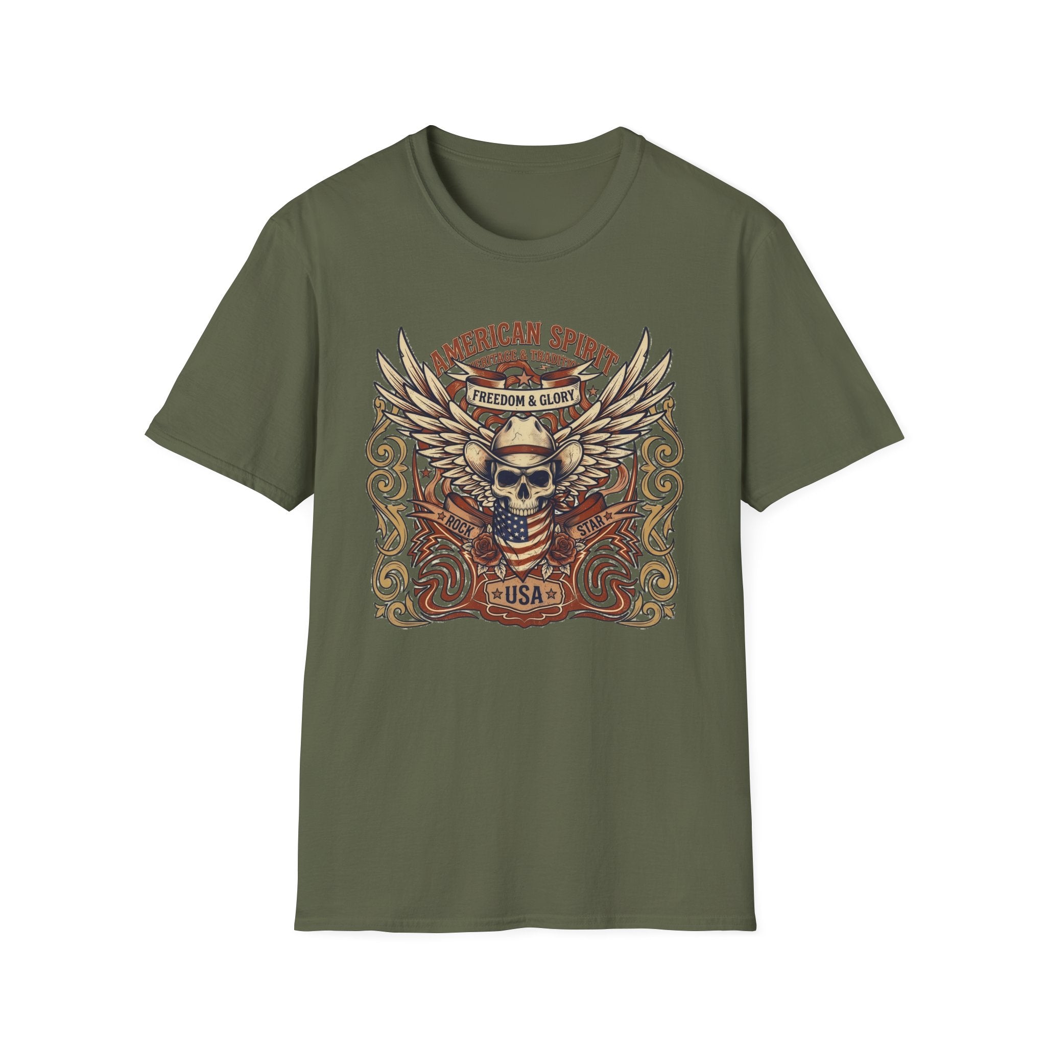 "American Spirit " Vintage Tee