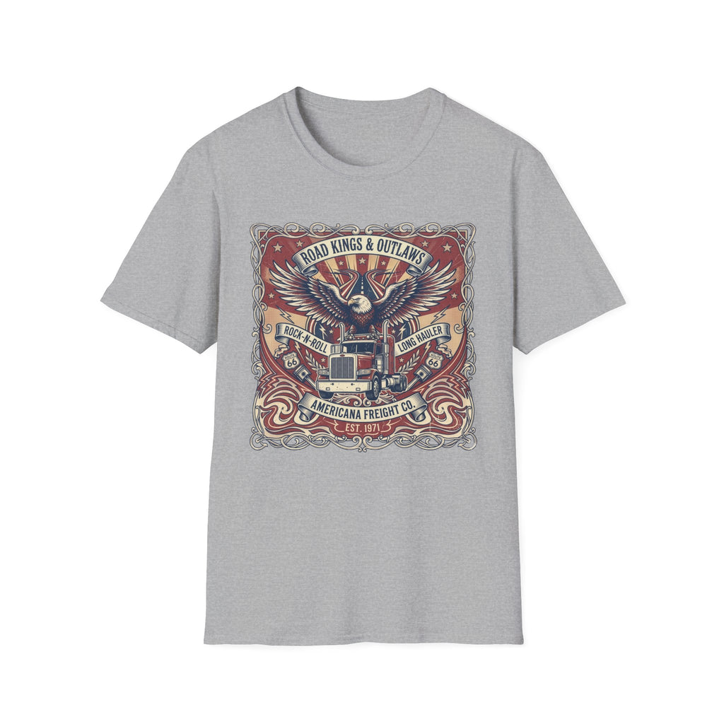 "Road Kings & Outlaws" Trucker Tee