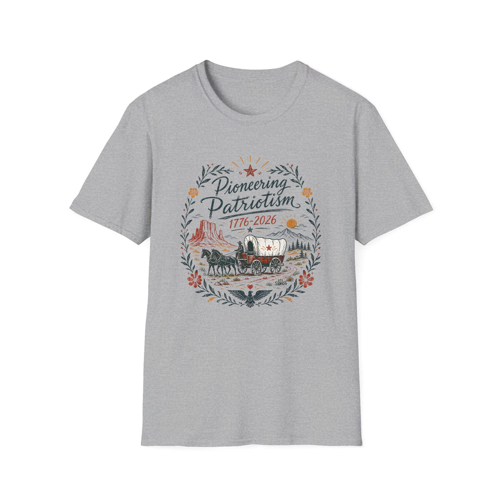 "Pioneering Patriotism" Vintage Folk Tee