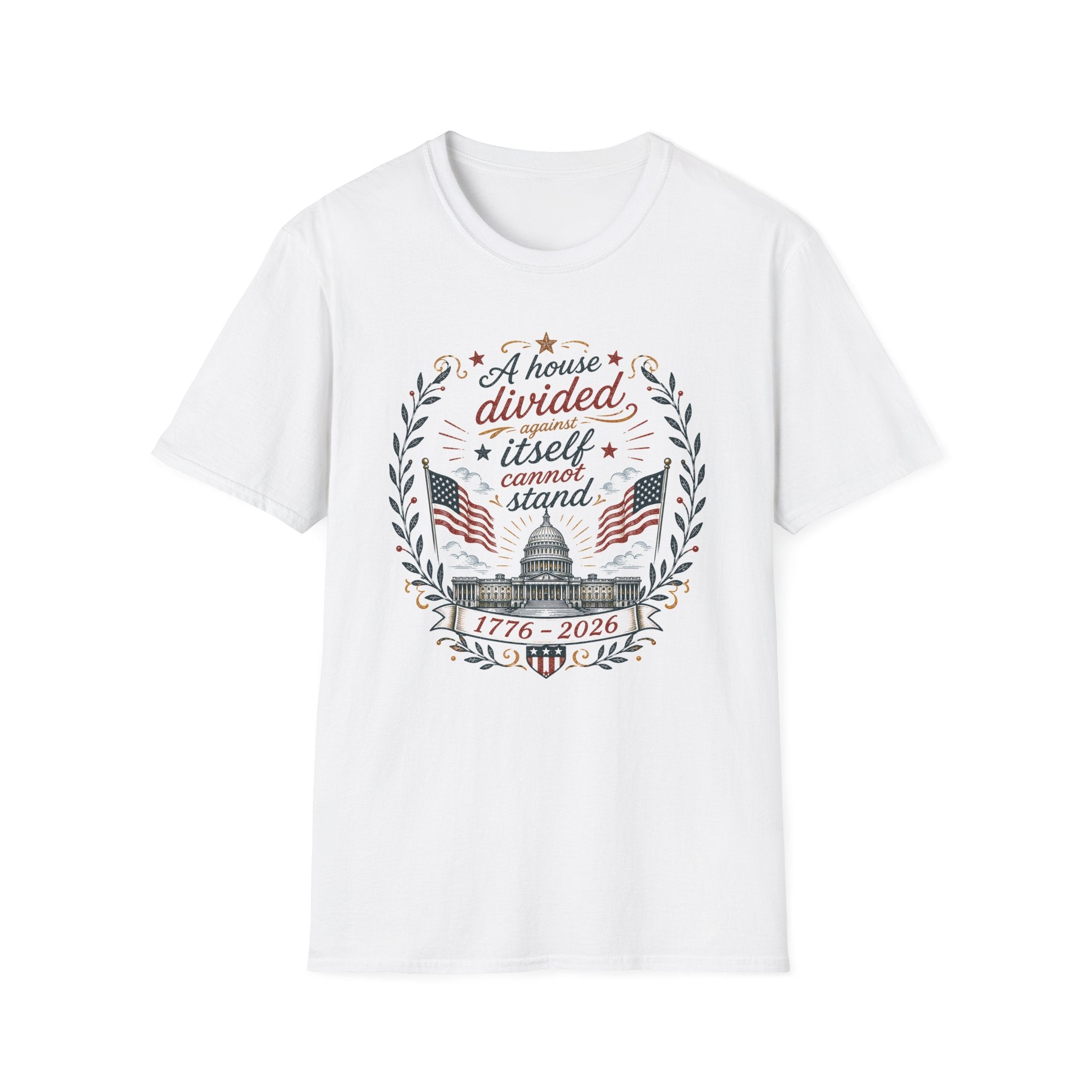 "A House Divided" Vintage Folk Tee