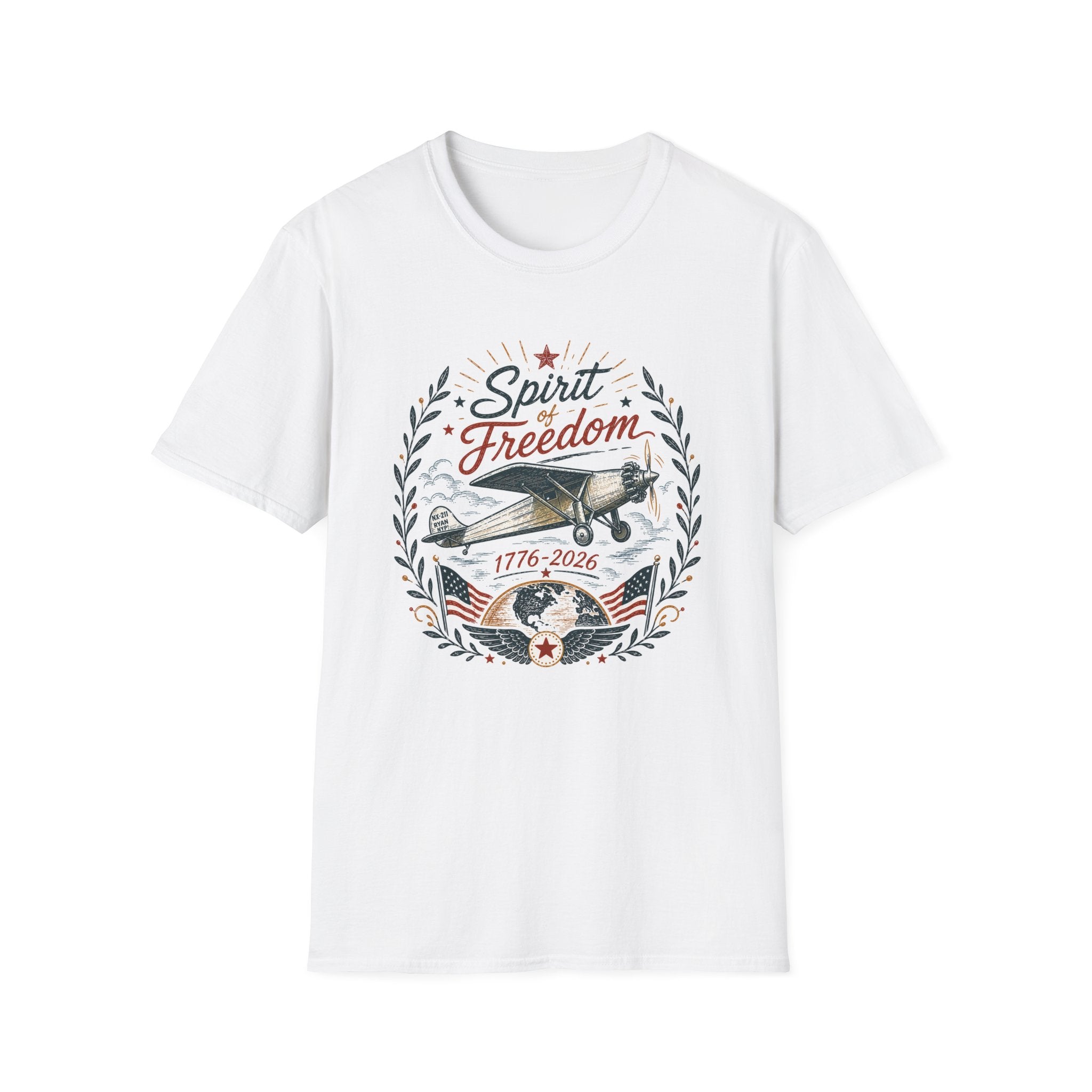 "Spirit of Freedom" Vintage Folk Tee