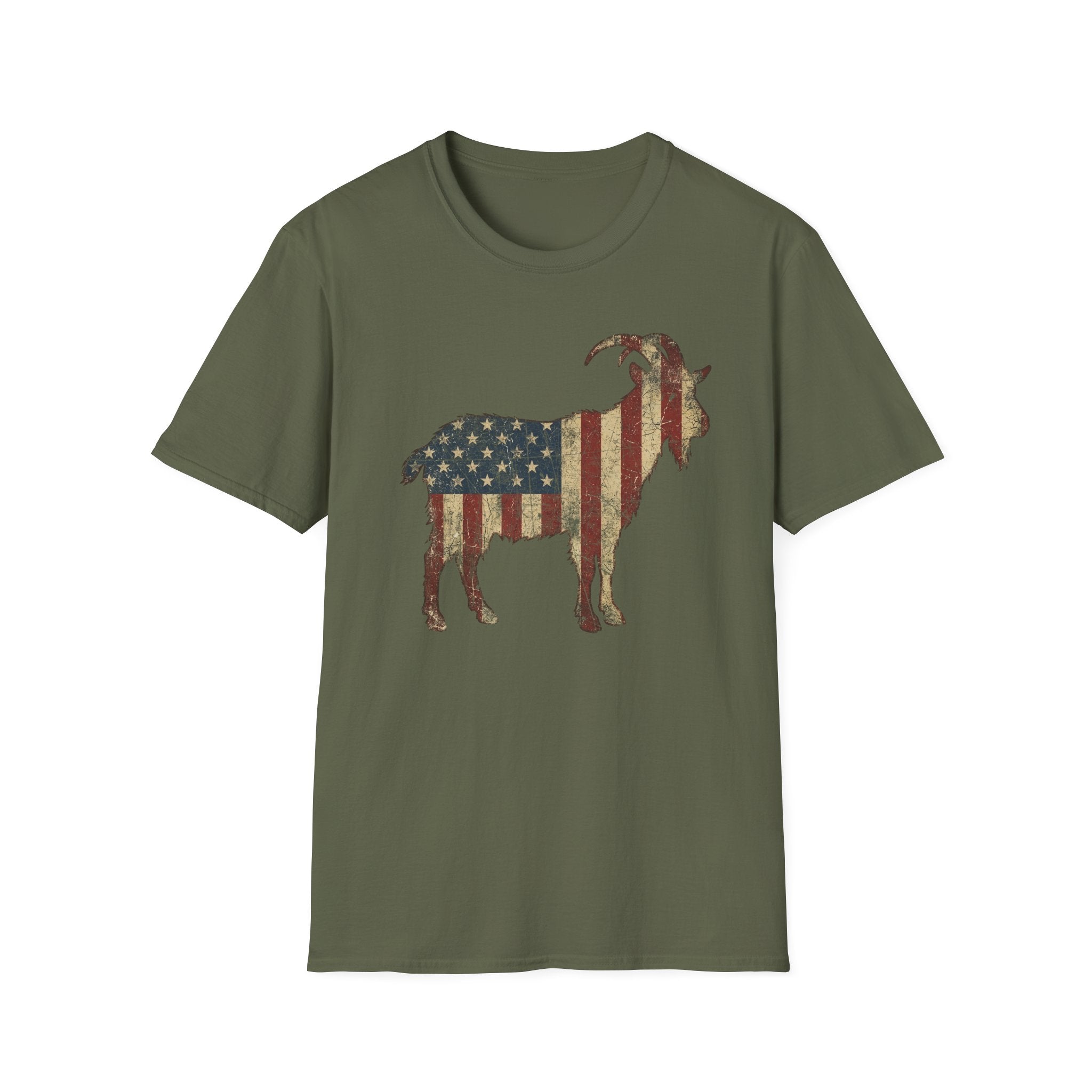 Patriotic Goat Tee