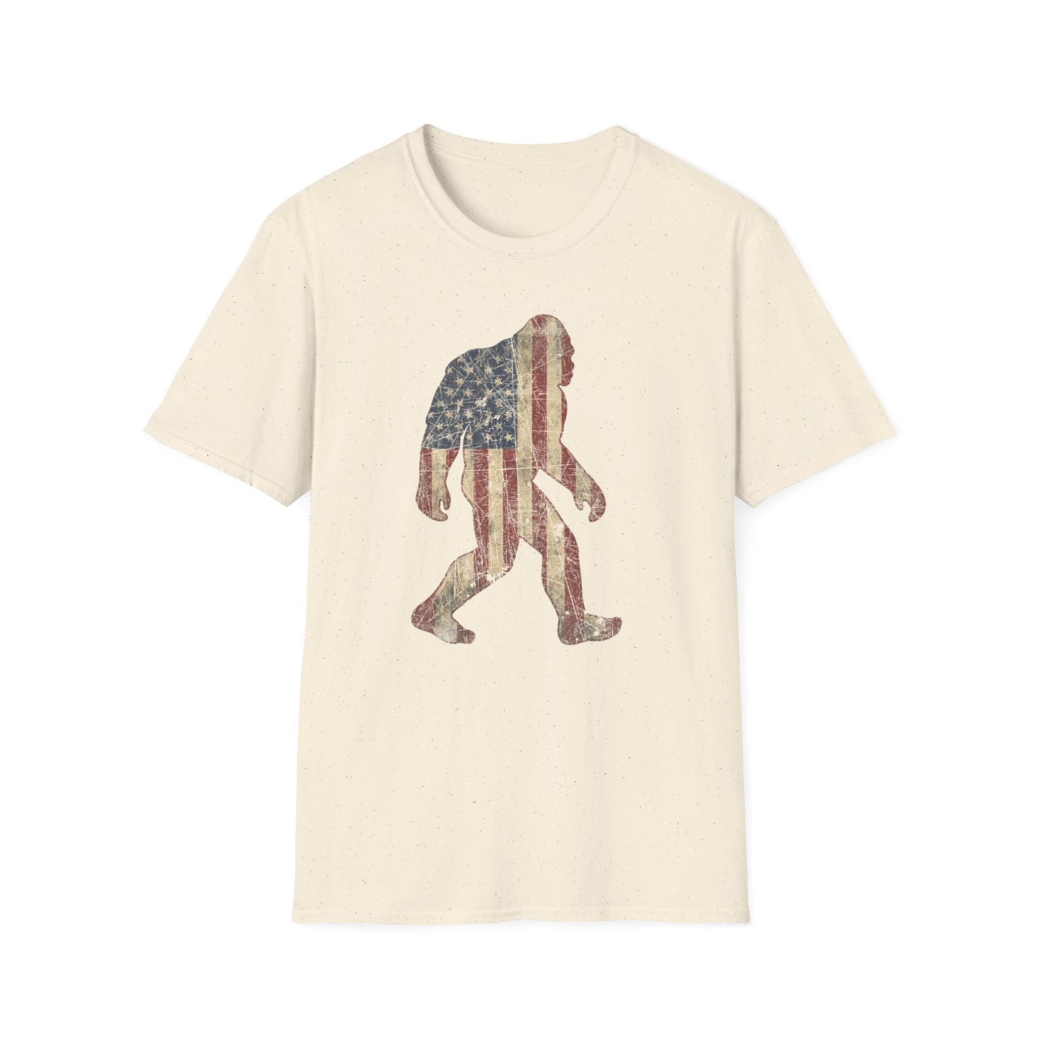 American Flag Bigfoot Tee