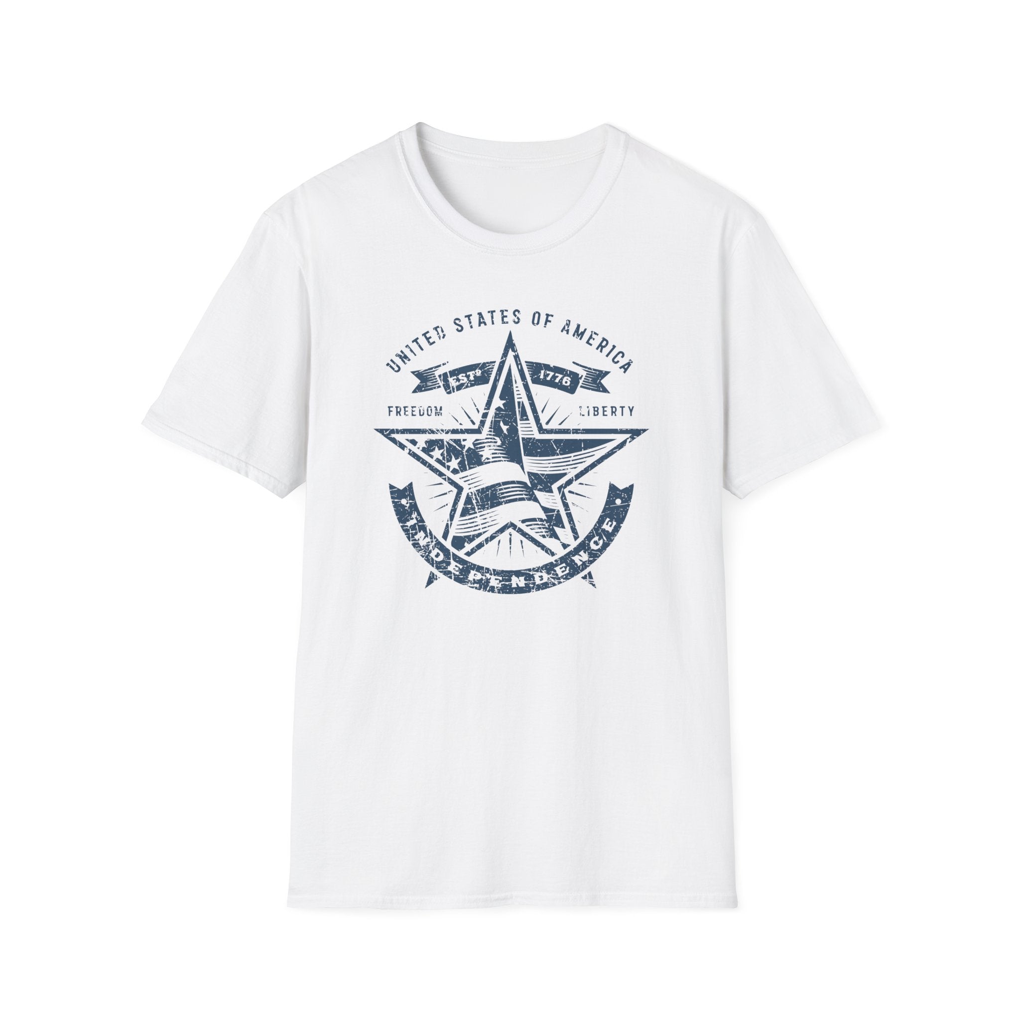 USA Star 1-color Vintage Tee