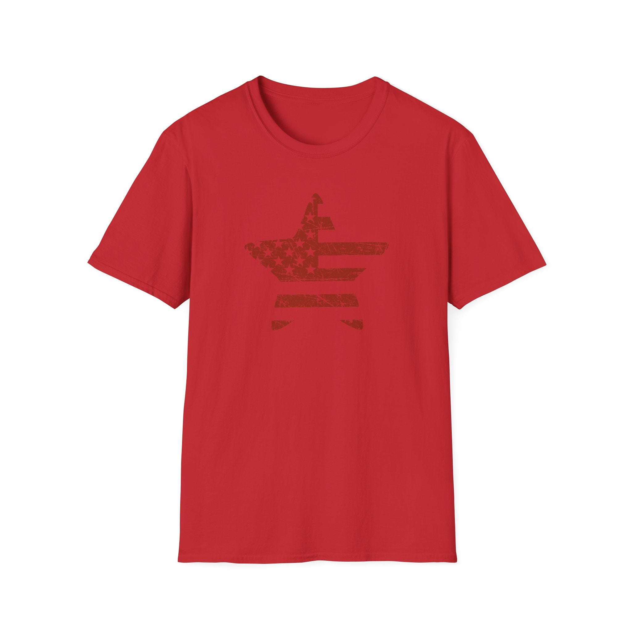 Flag Star 1-color Vintage Tee