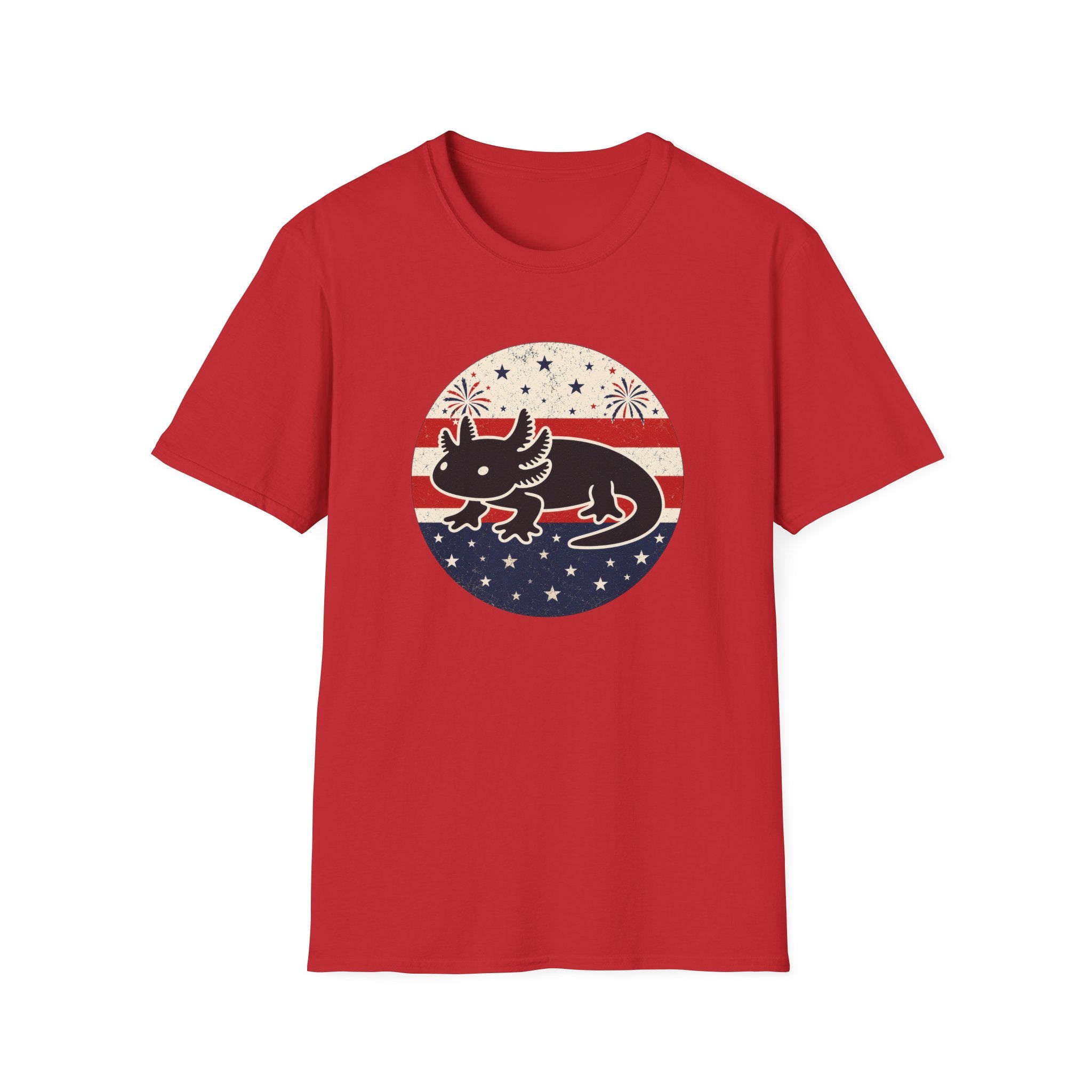 Patriotic Axolotl Tee