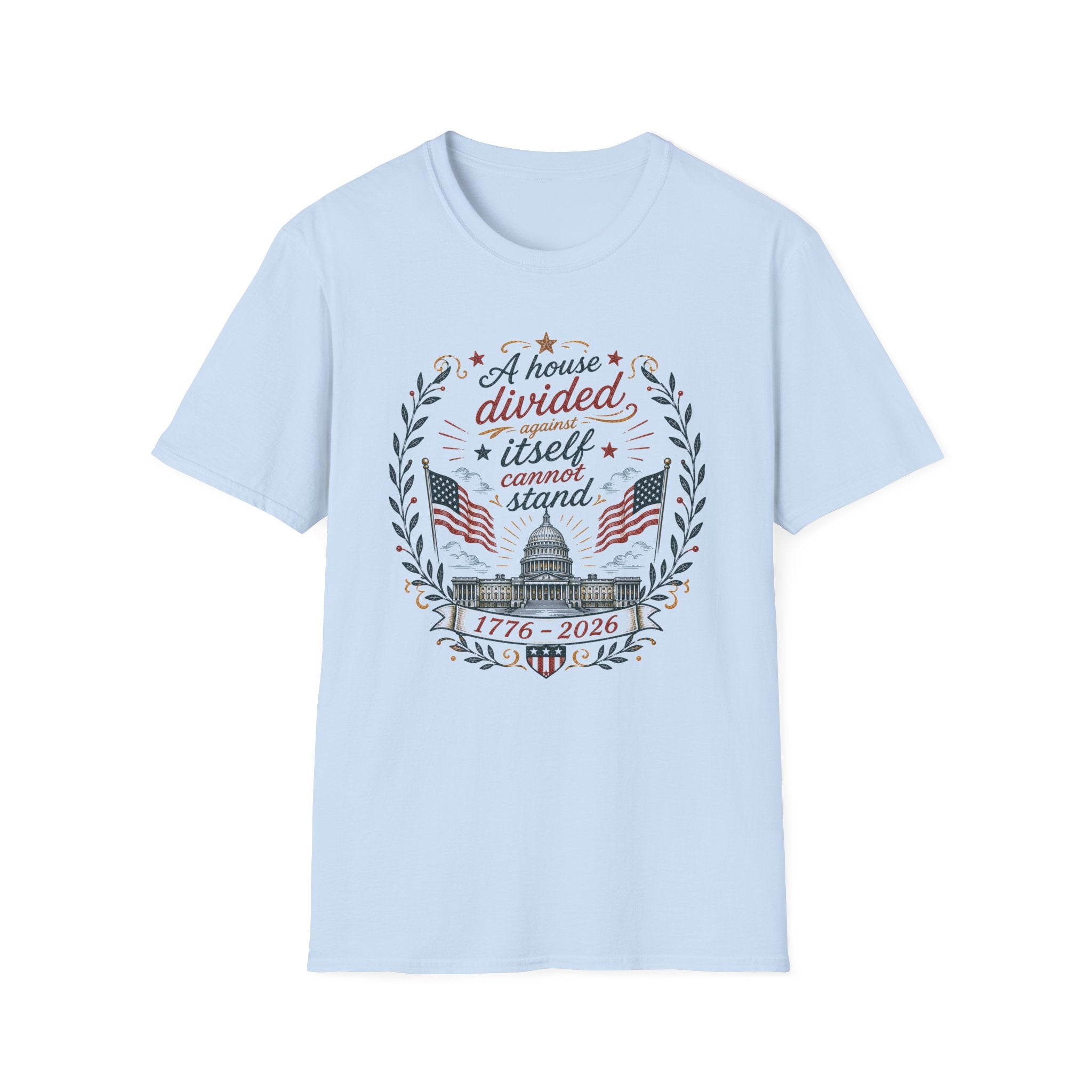 "A House Divided" Vintage Folk Tee