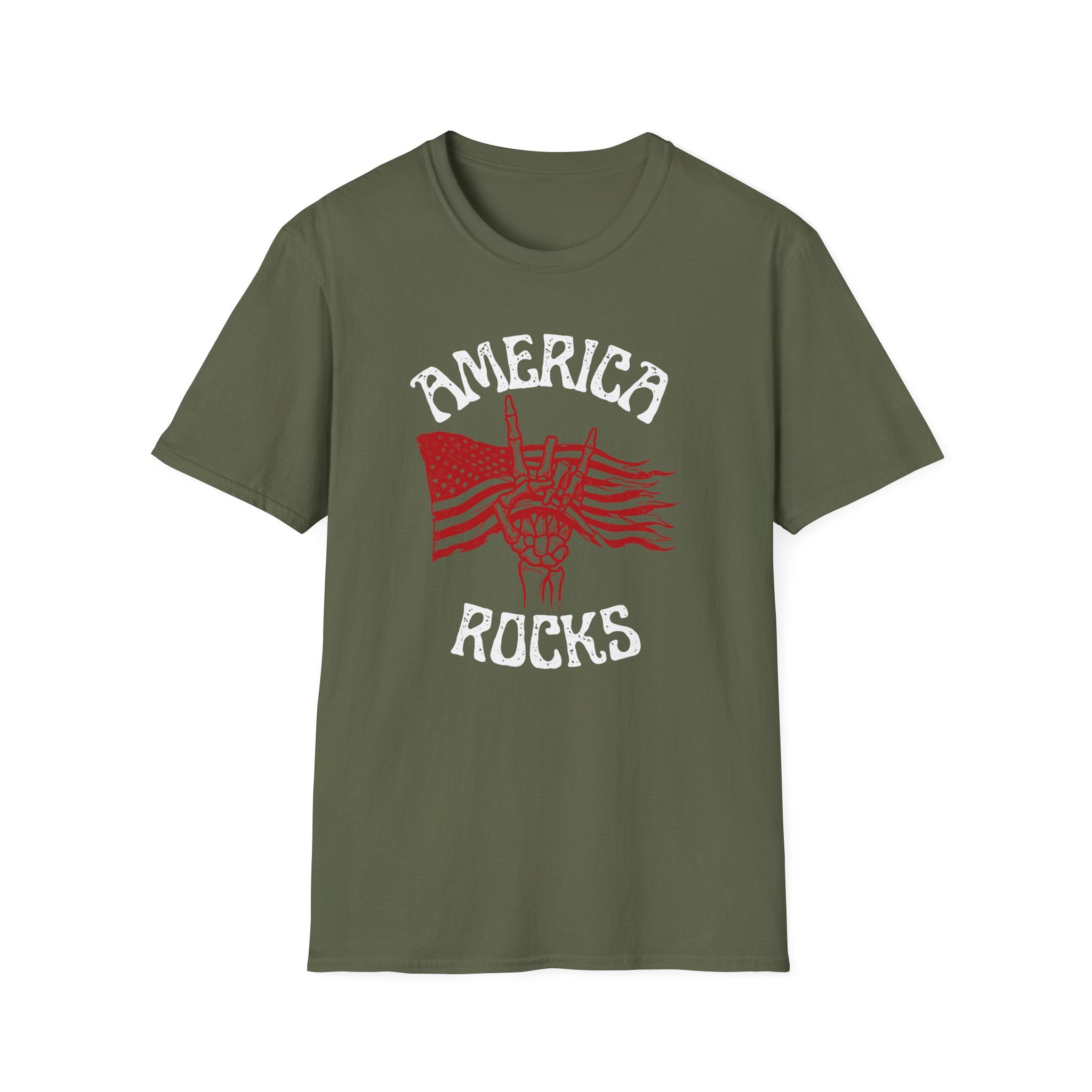 "America Rocks" Vintage Tee