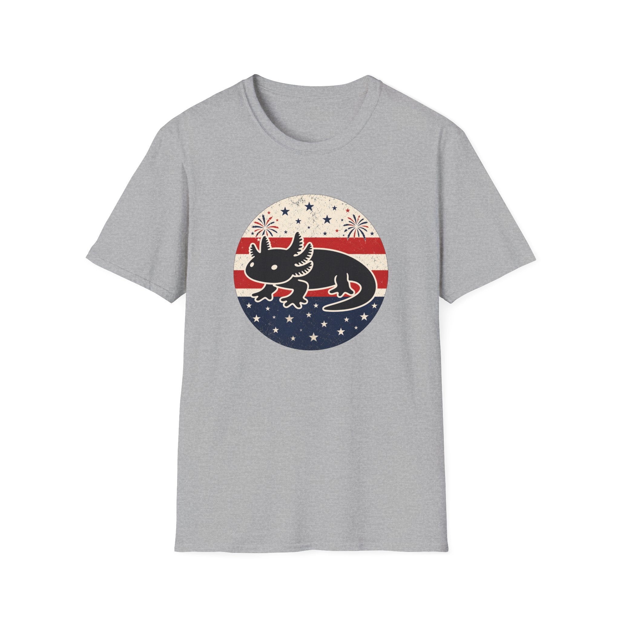 Patriotic Axolotl Tee