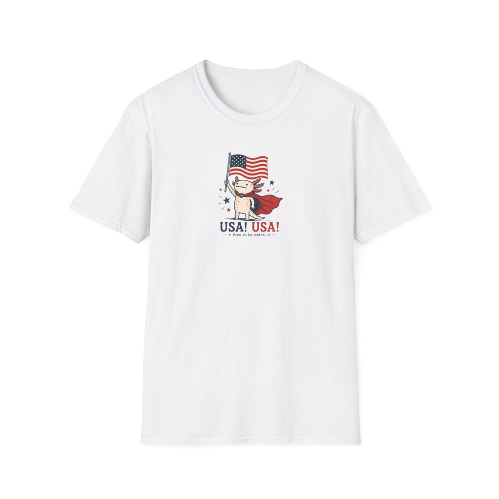 "USA! USA!" Axolotl Tee