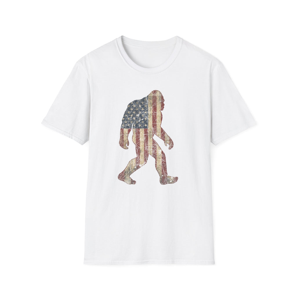 American Flag Bigfoot Tee