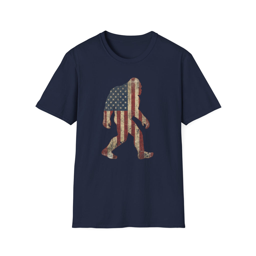 American Flag Bigfoot Tee