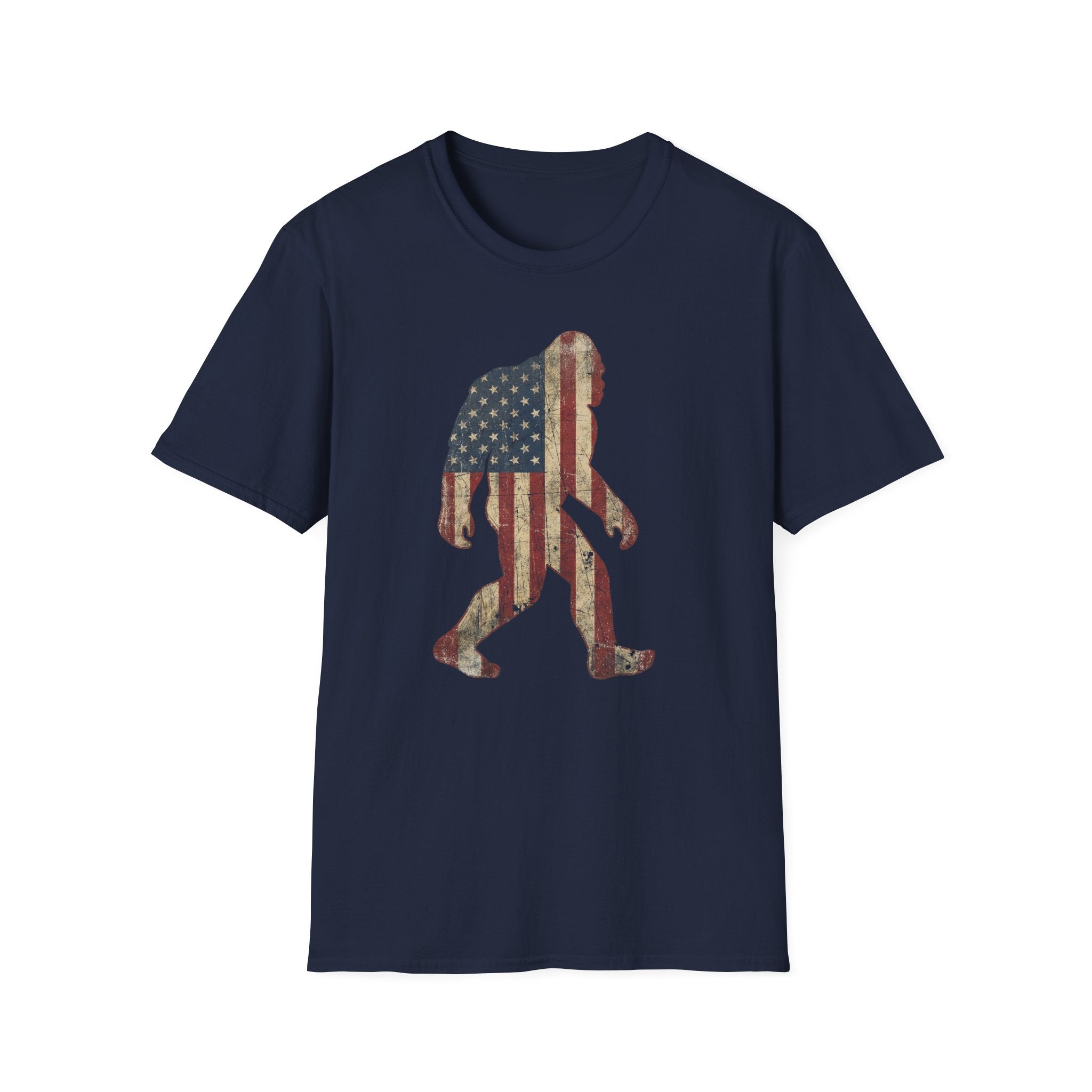 American Flag Bigfoot Tee