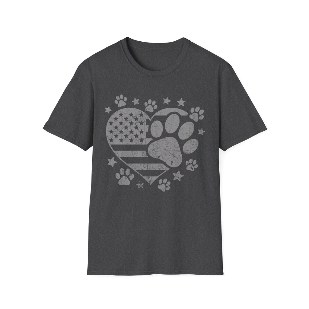 Patriotic Paws Vintage Tee