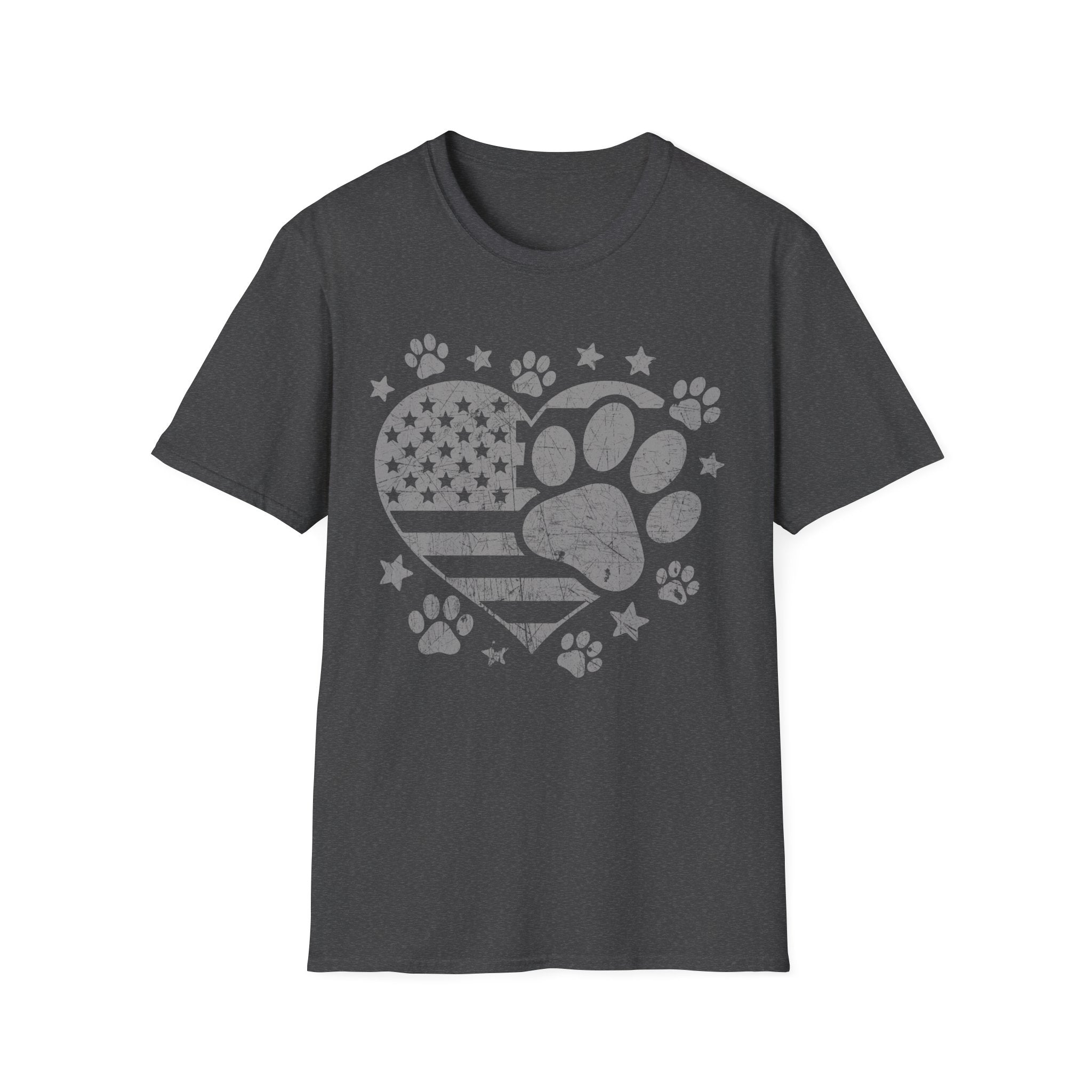 Patriotic Paws Vintage Tee