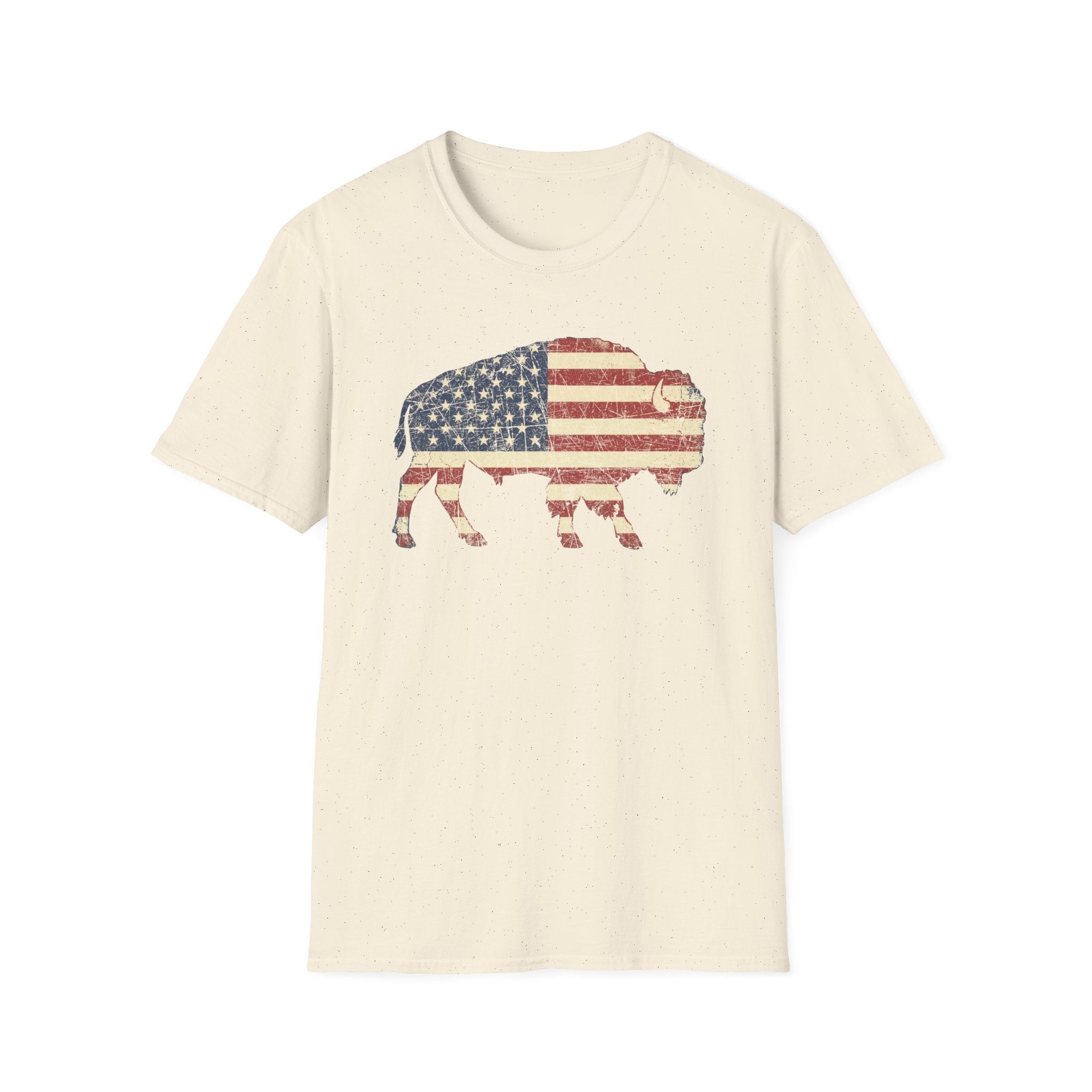 American Flag Buffalo Tee
