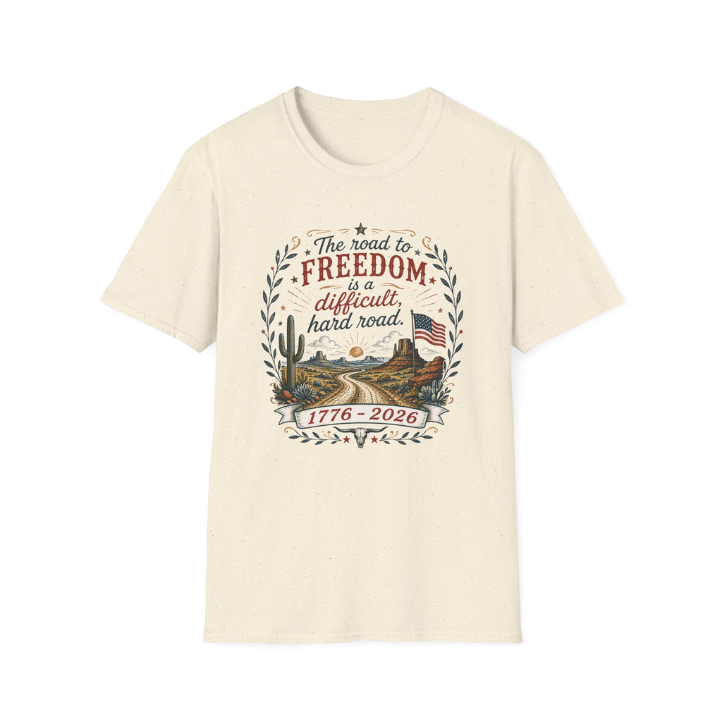 "Road to Freedom" Vintage Folk Tee