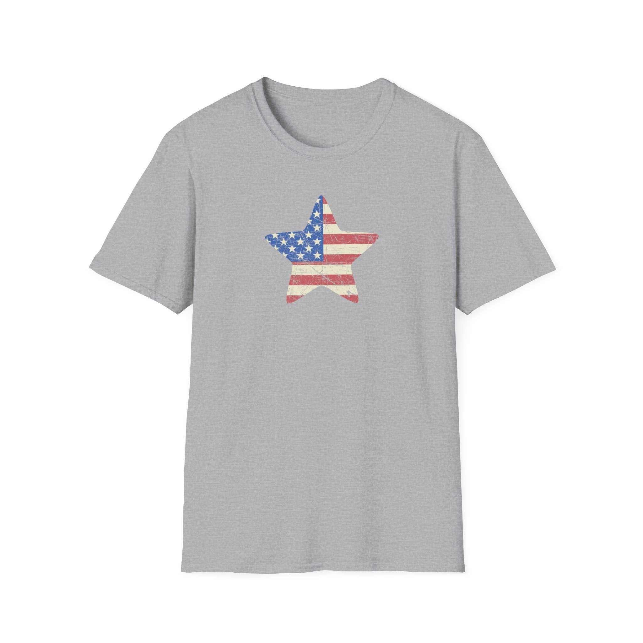 Flag Star Vintage Tee