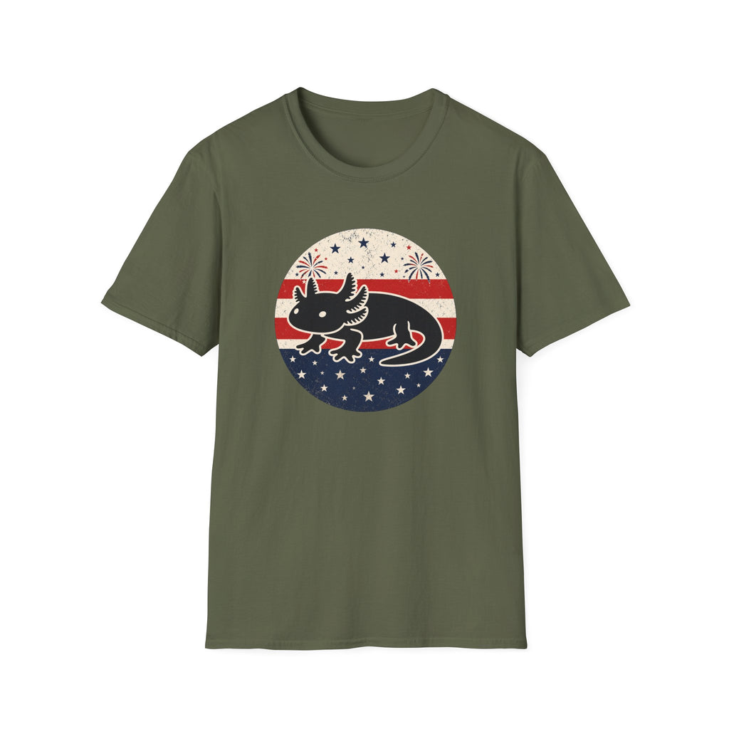 Patriotic Axolotl Tee