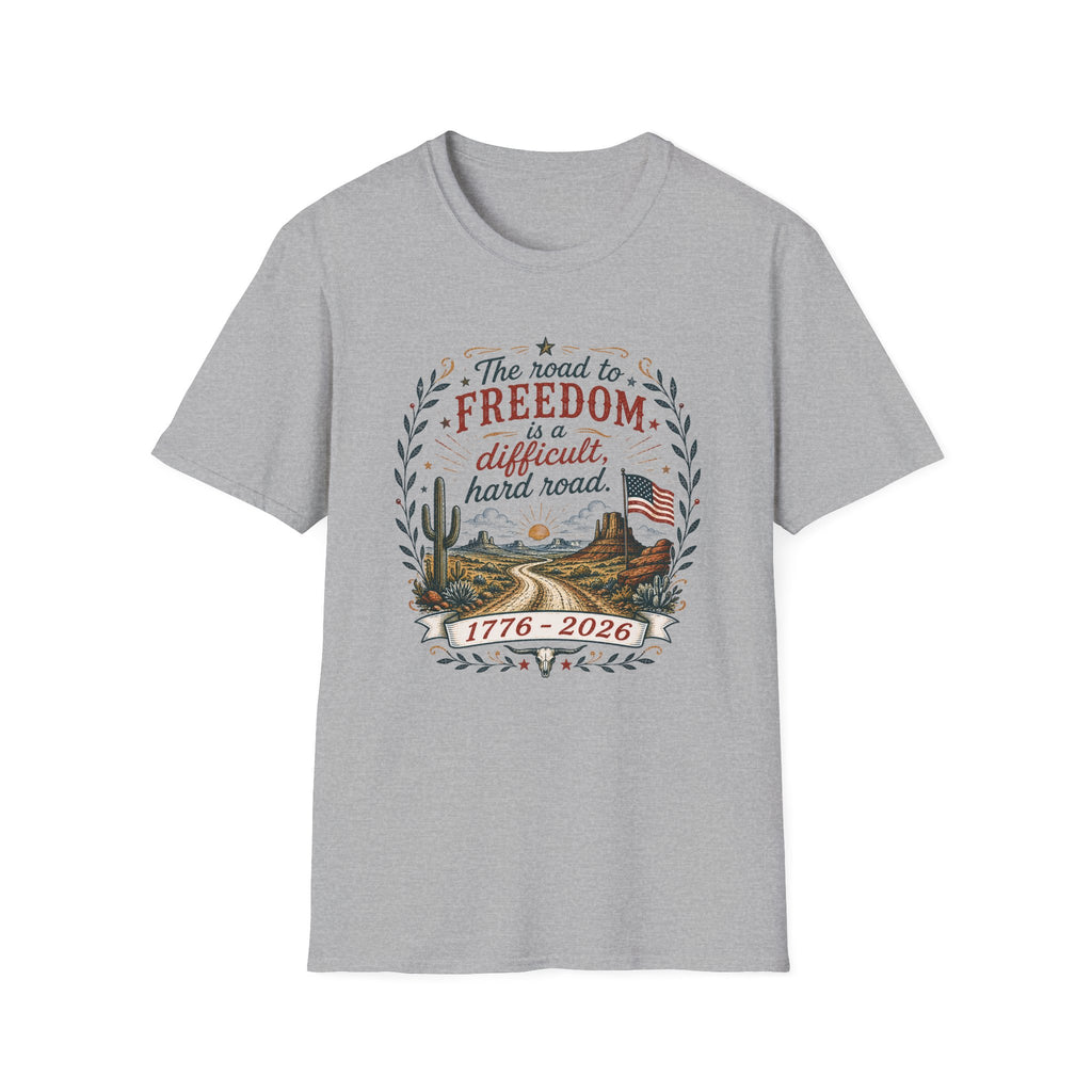 "Road to Freedom" Vintage Folk Tee