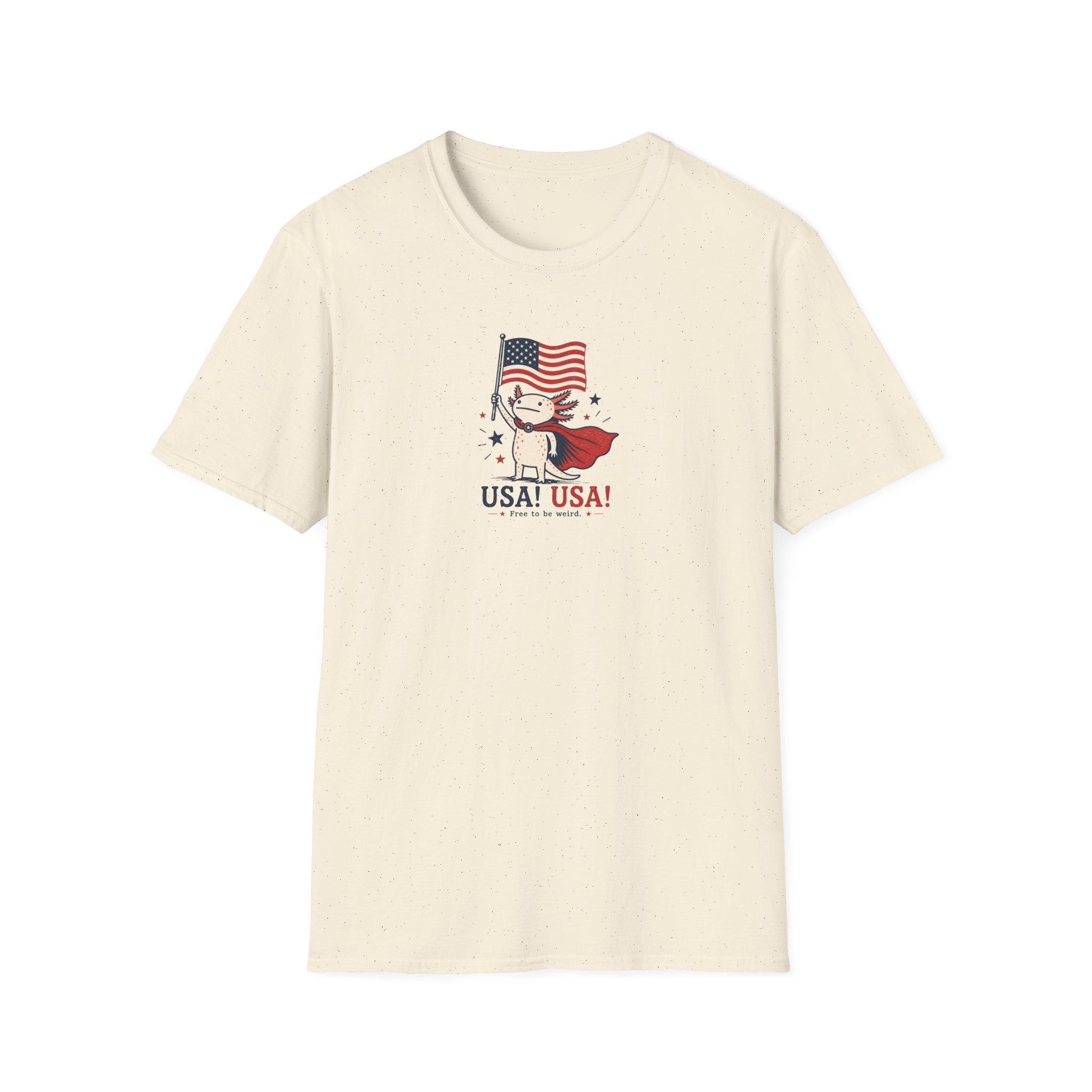 "USA! USA!" Axolotl Tee