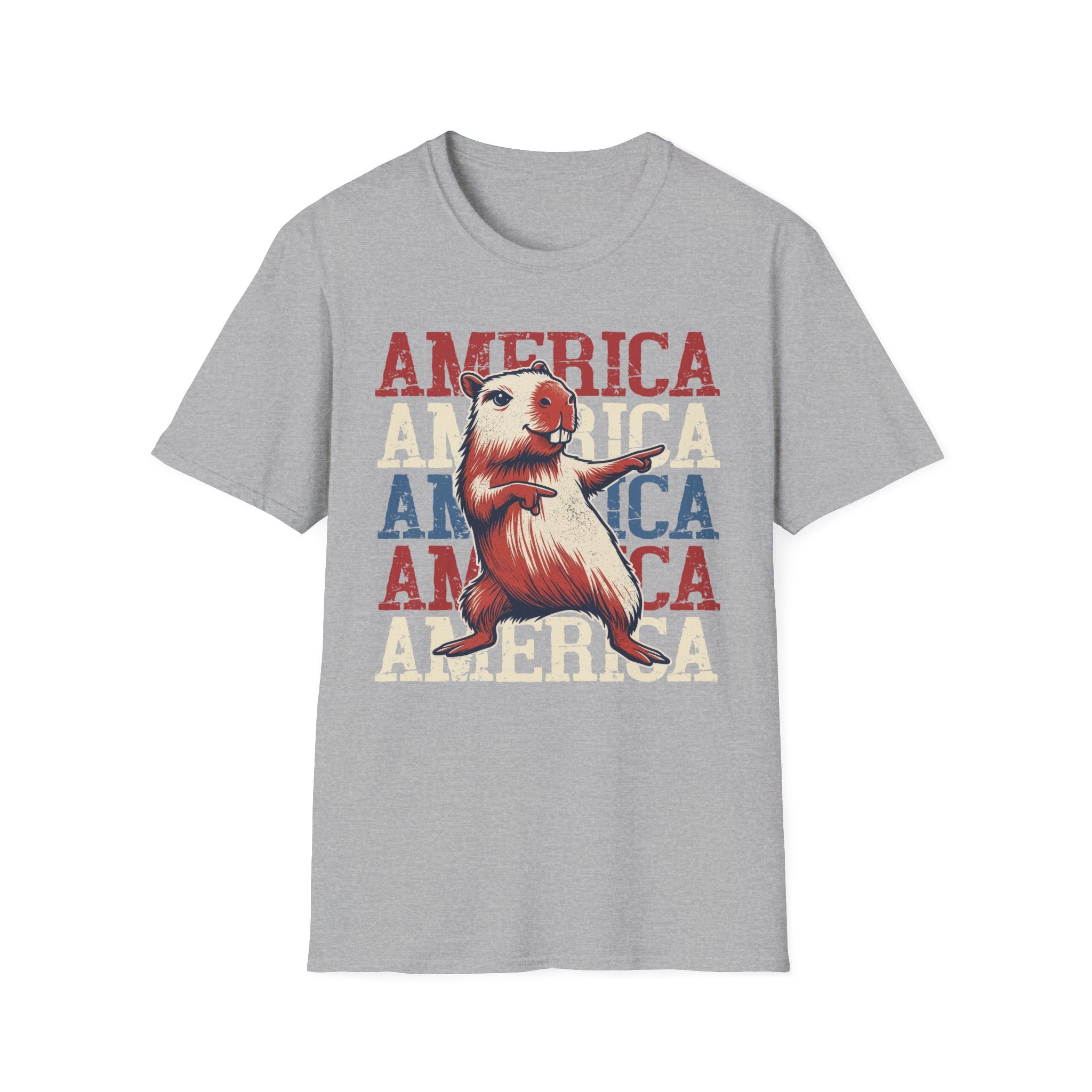 Patriotic Capybara Tee