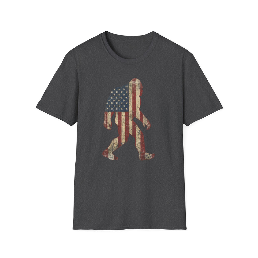 American Flag Bigfoot Tee