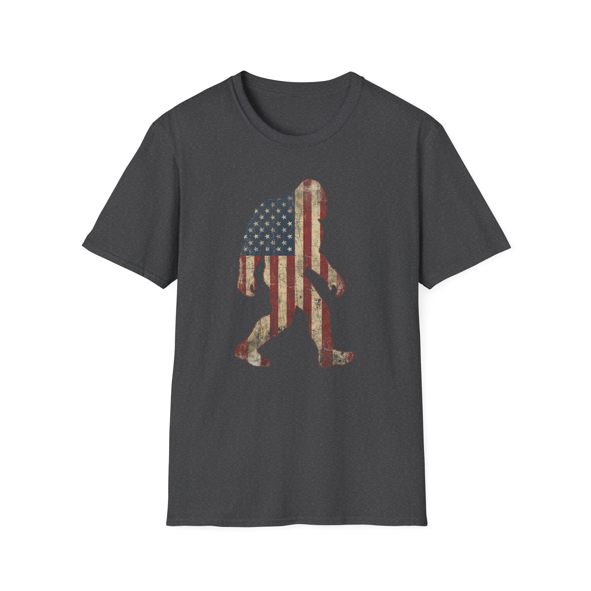 American Flag Bigfoot Tee