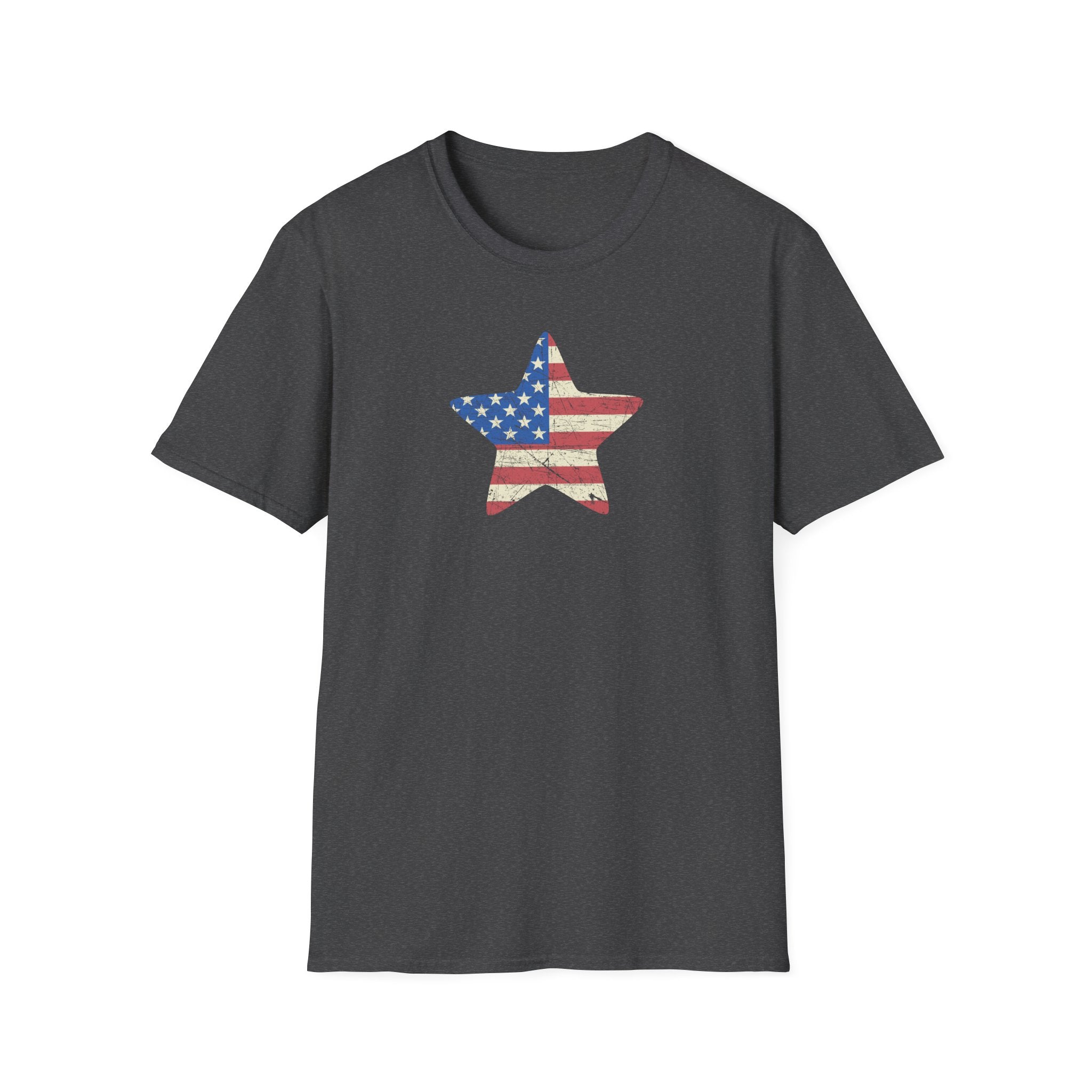 Flag Star Vintage Tee