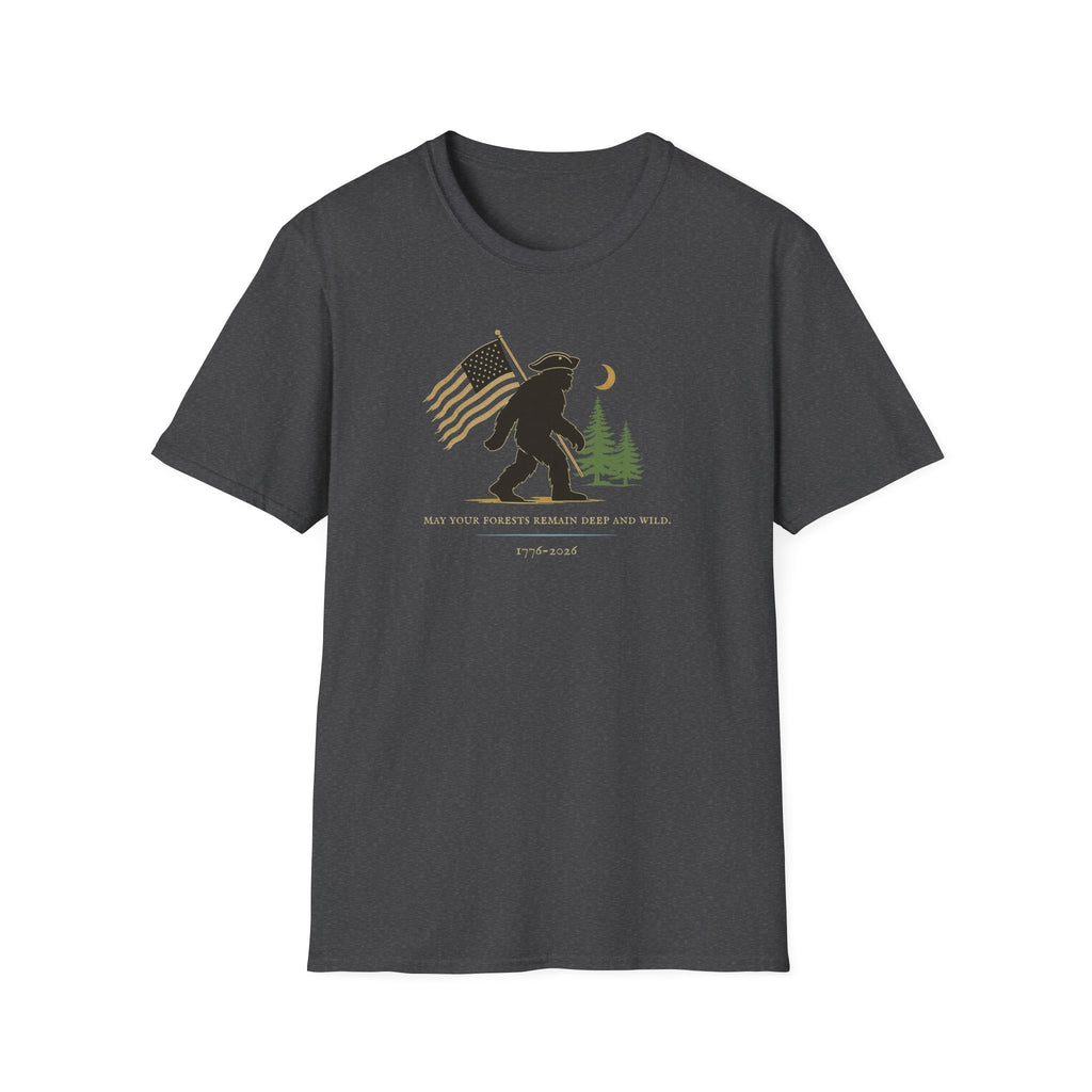 "Deep and wild." Tee