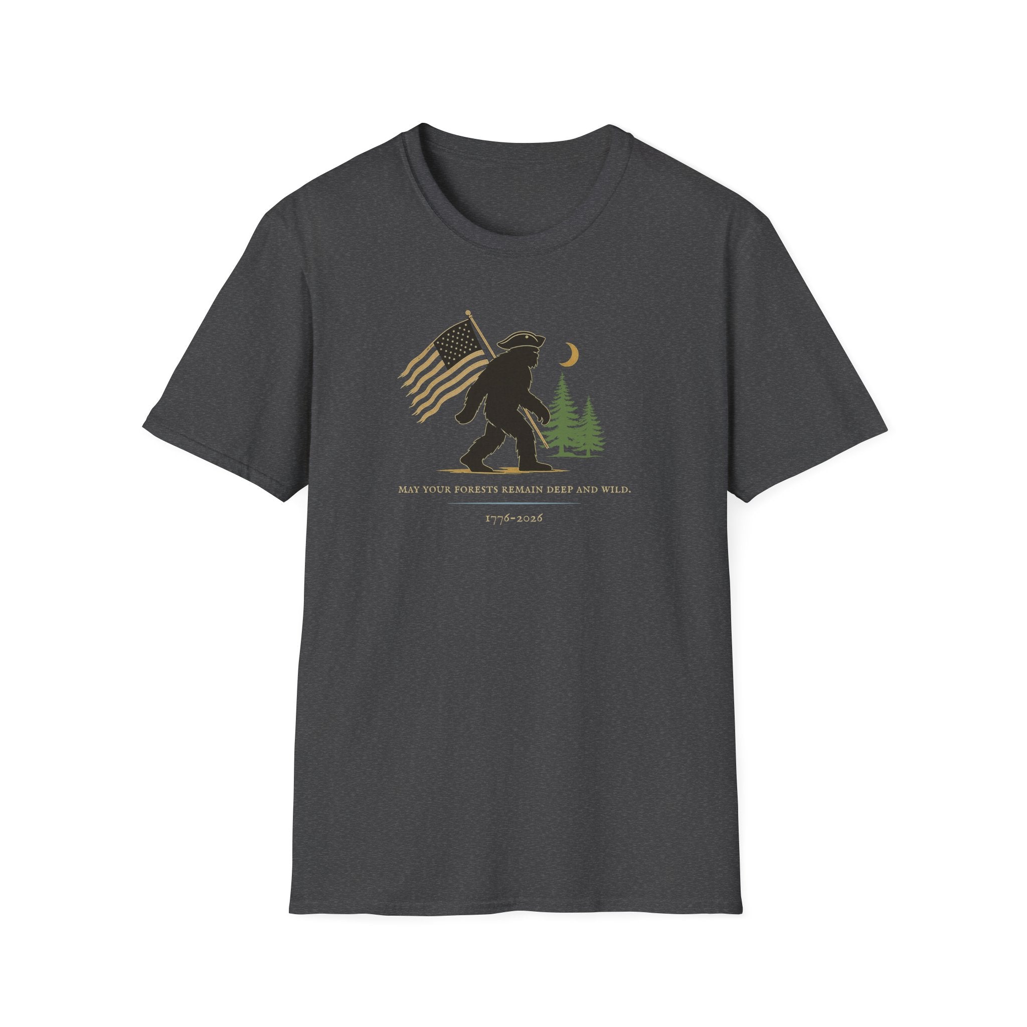 "Deep and wild." Tee