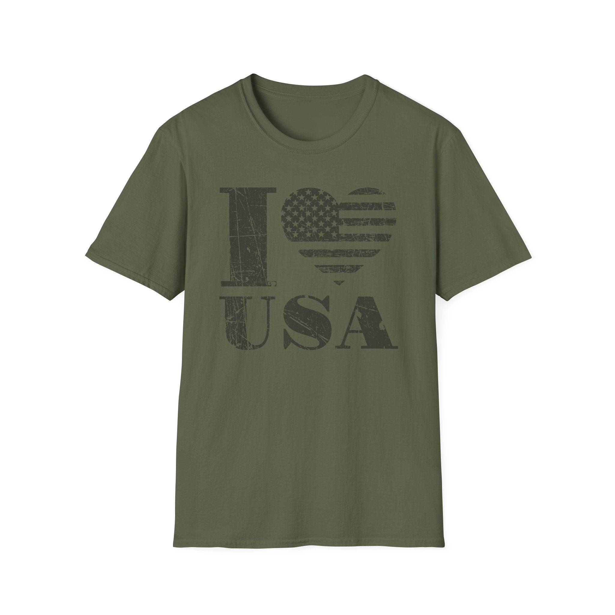 I ❤ USA 1-color Vintage Tee