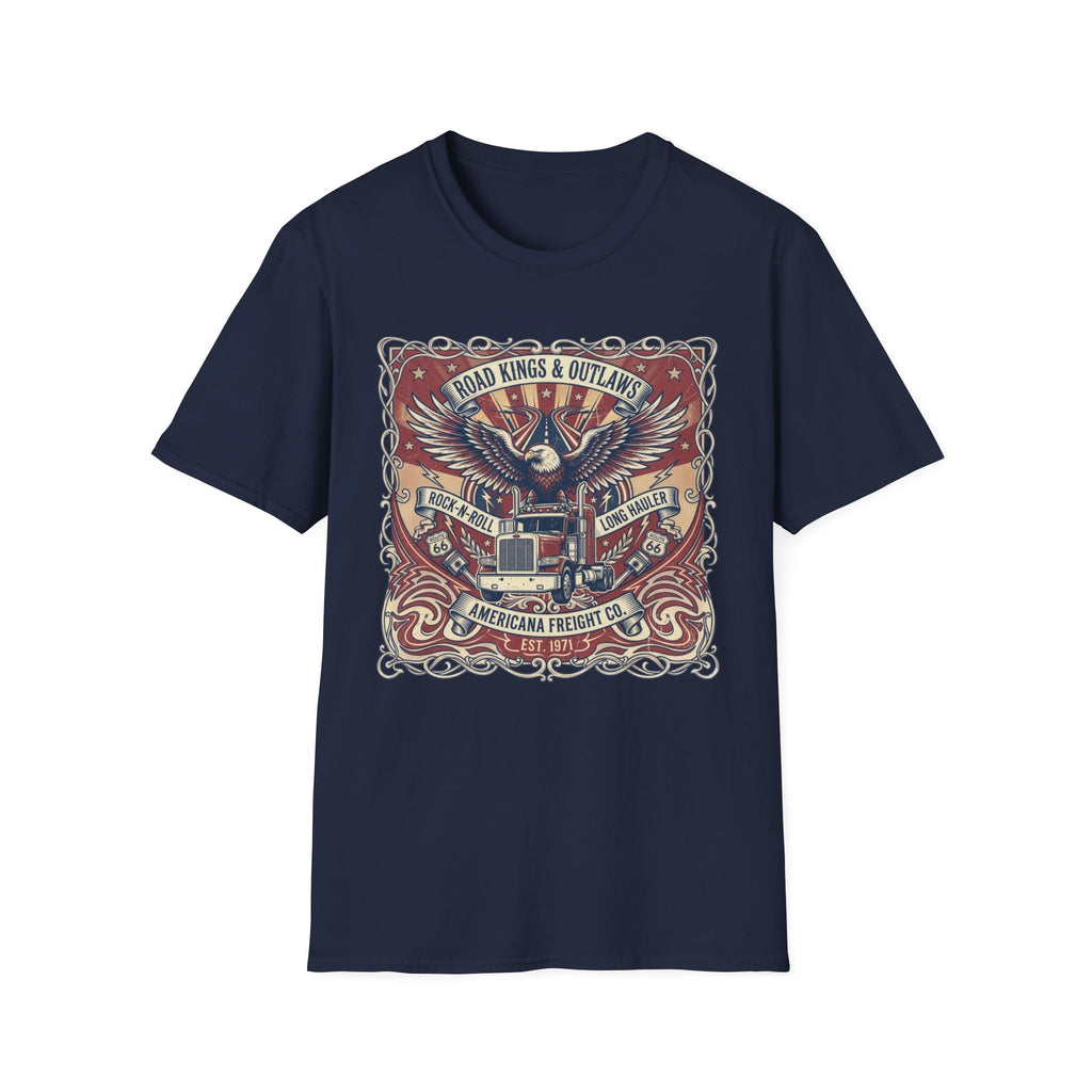 "Road Kings & Outlaws" Trucker Tee