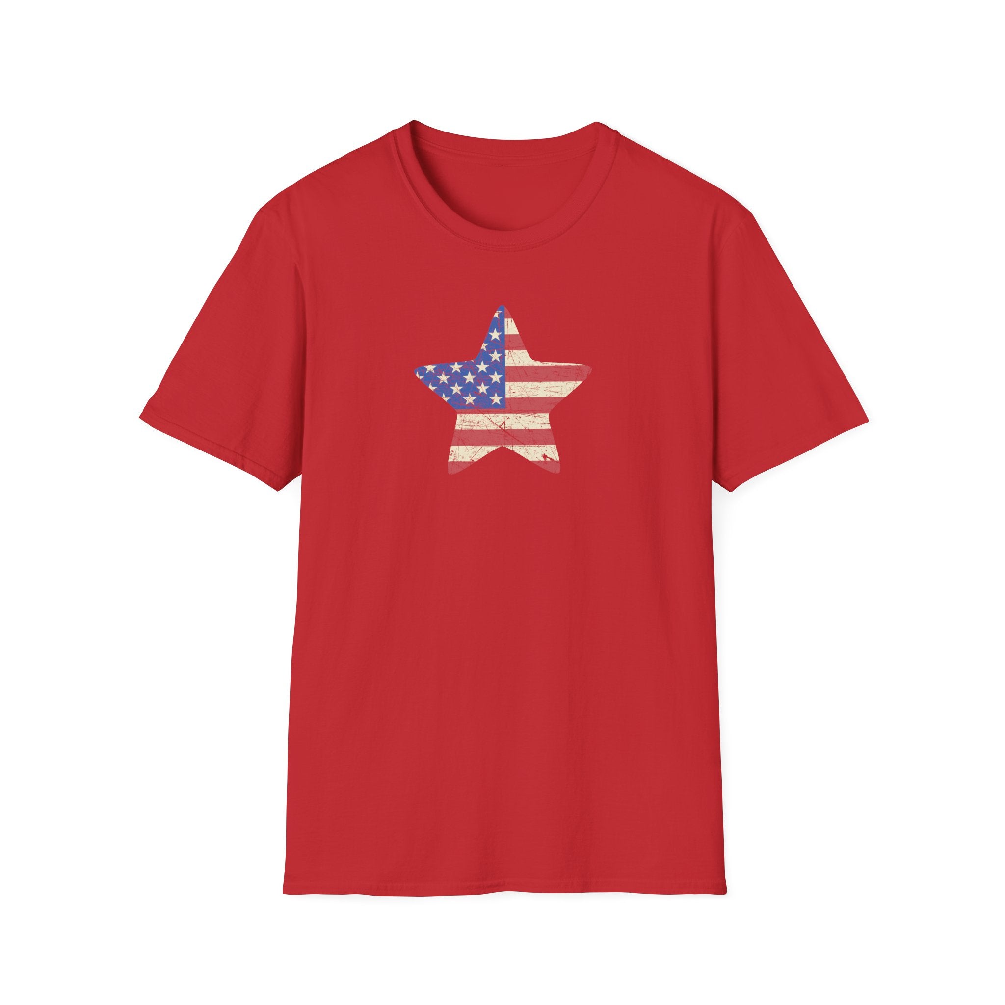 Flag Star Vintage Tee