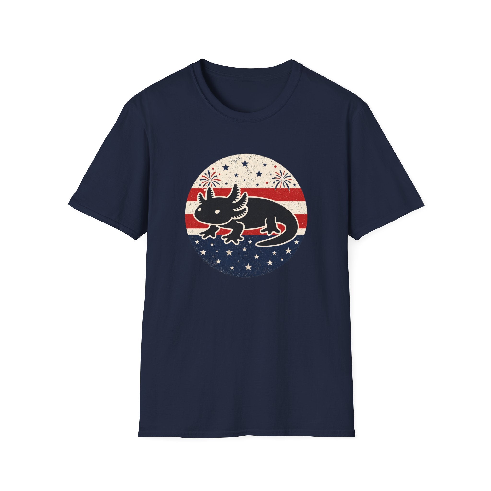 Patriotic Axolotl Tee
