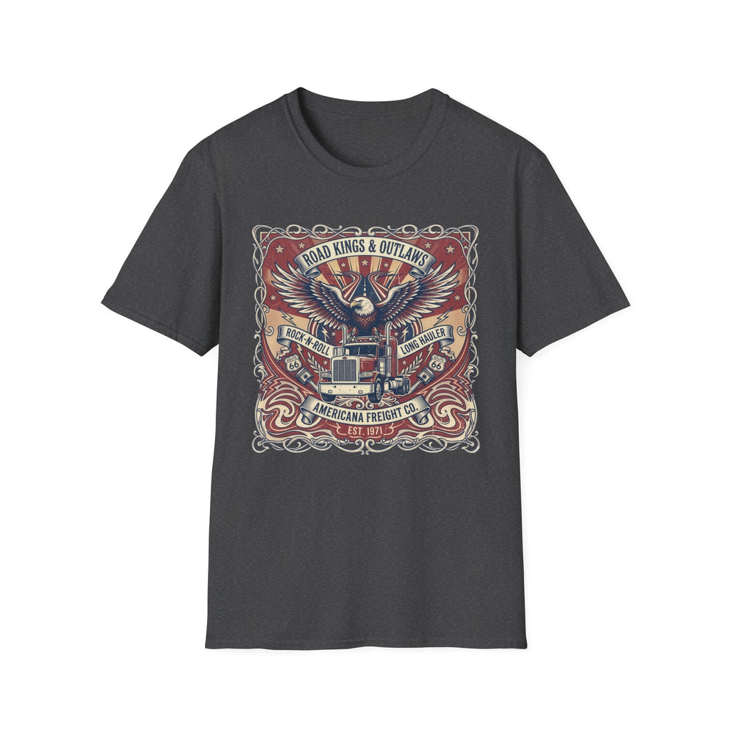 "Road Kings & Outlaws" Trucker Tee