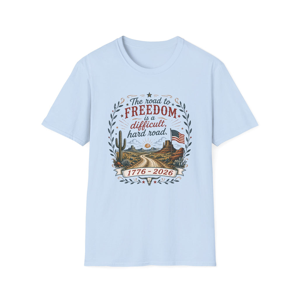 "Road to Freedom" Vintage Folk Tee