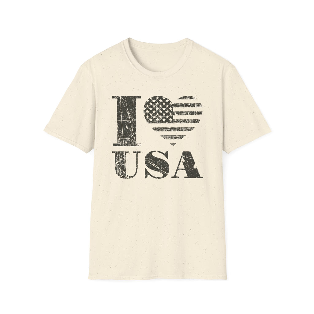 I ❤ USA 1-color Vintage Tee