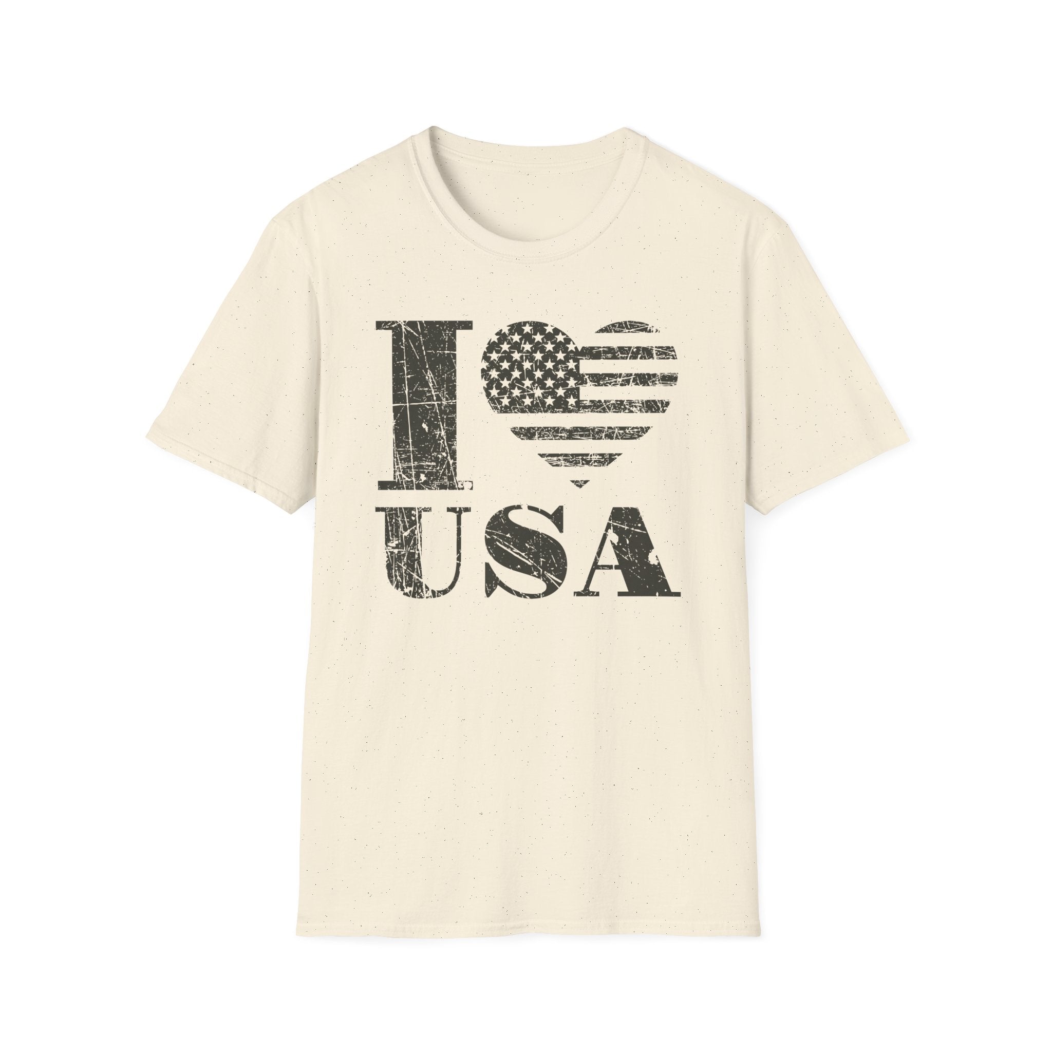 I ❤ USA 1-color Vintage Tee