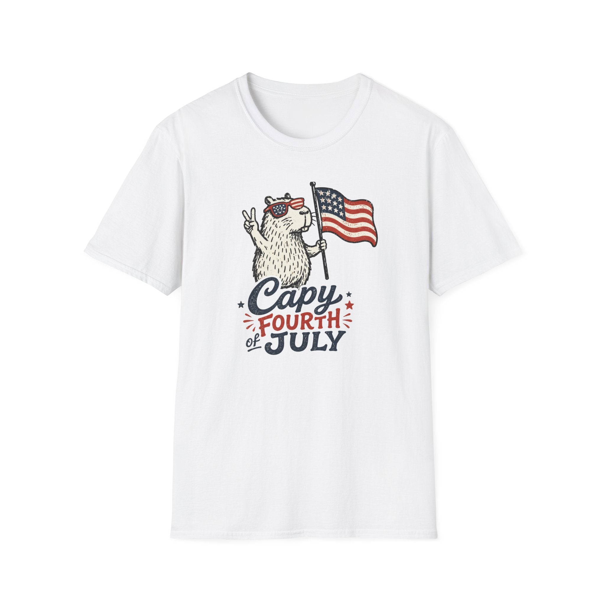 "Capy Fourth of July" Tee