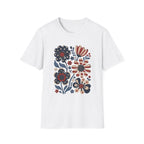Boho Flag Flowers Tee