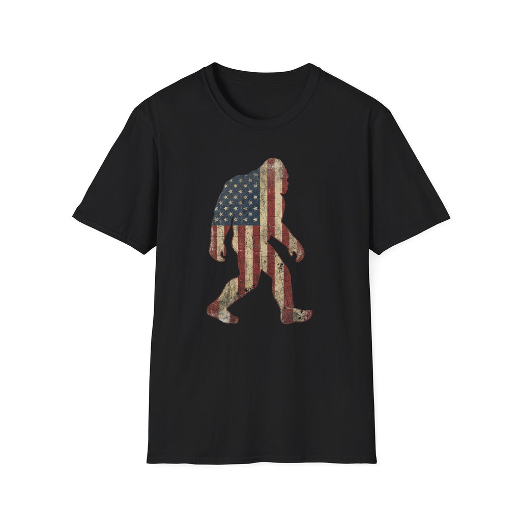 American Flag Bigfoot Tee